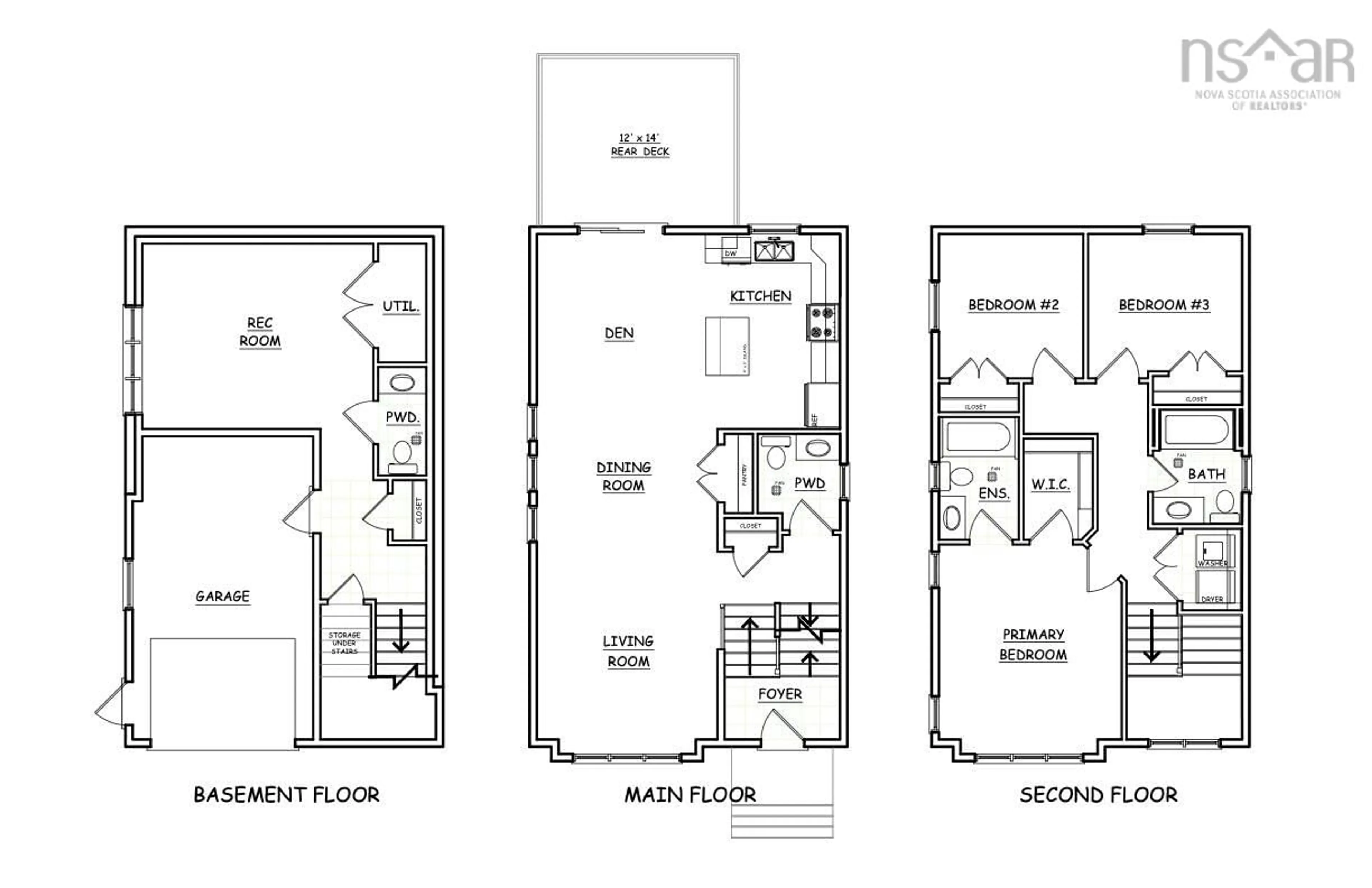 Floor plan for 1 Brigleys Rd, Queensland Nova Scotia B0J 1T0