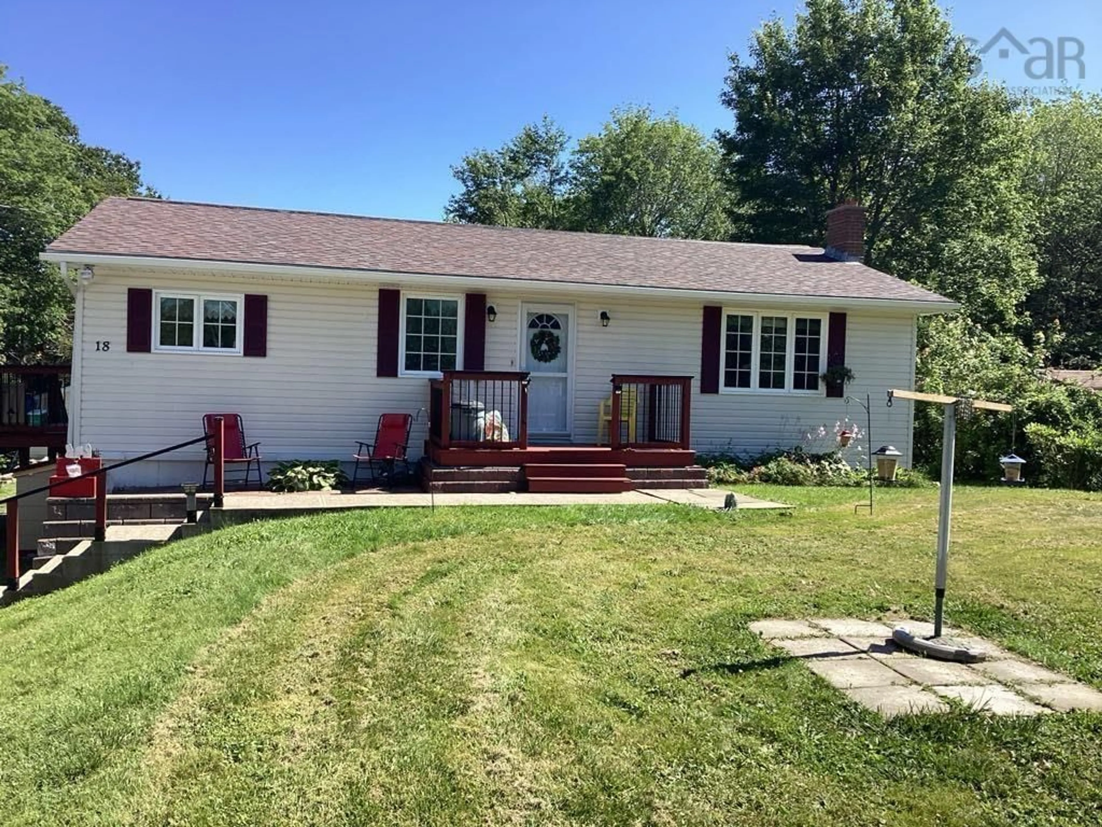 A pic from outside/outdoor area/front of a property/back of a property/a pic from drone, street for 18 Chesapeake Rd, Beaver Bank Nova Scotia B4G 1E3