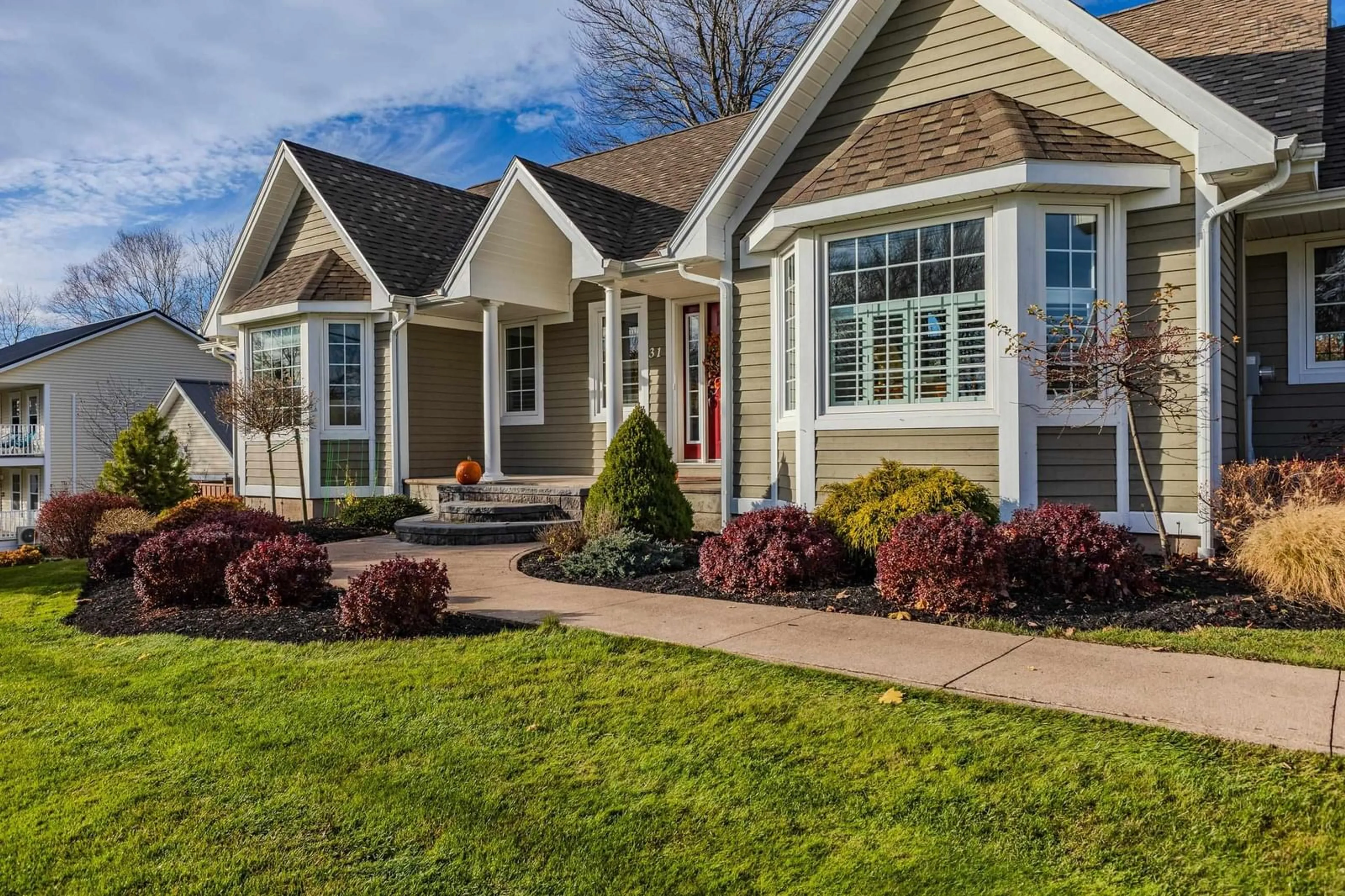 Home with vinyl exterior material, street for 31 Pheasant Run, Bible Hill Nova Scotia B2N 7B3