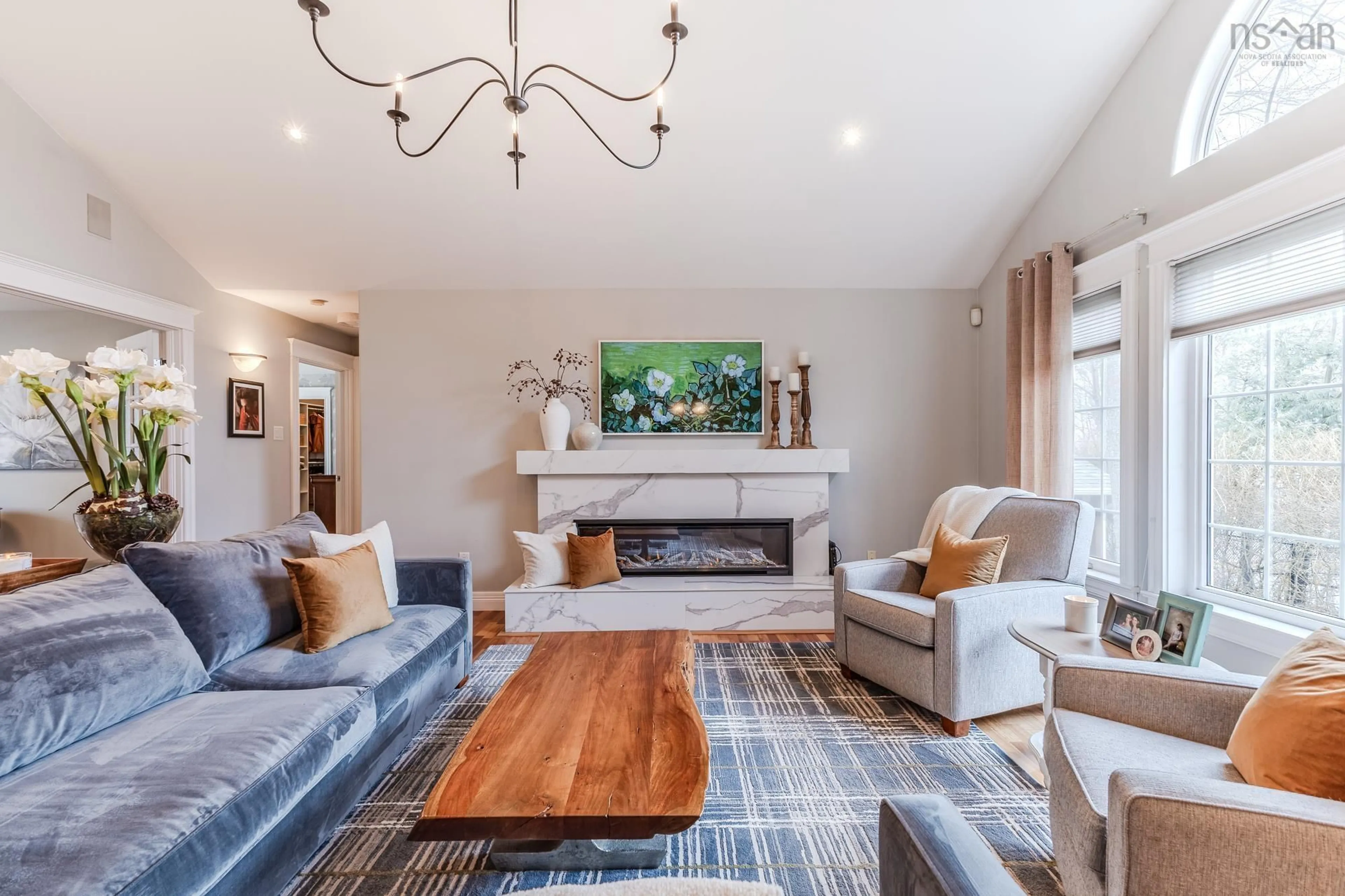 Living room with furniture, unknown for 31 Pheasant Run, Bible Hill Nova Scotia B2N 7B3