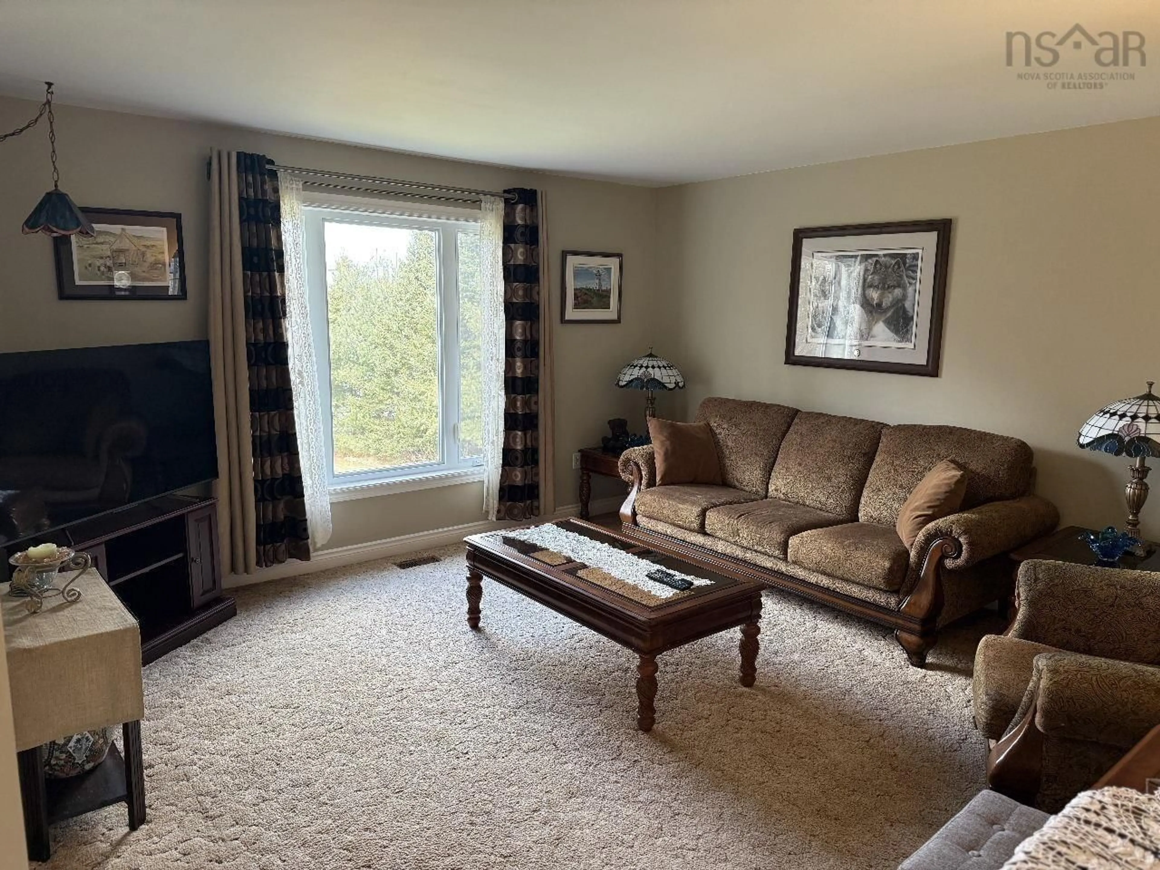 Living room with furniture, unknown for 260 Old Trunk Rd, Elmsdale Nova Scotia B2S 2B2