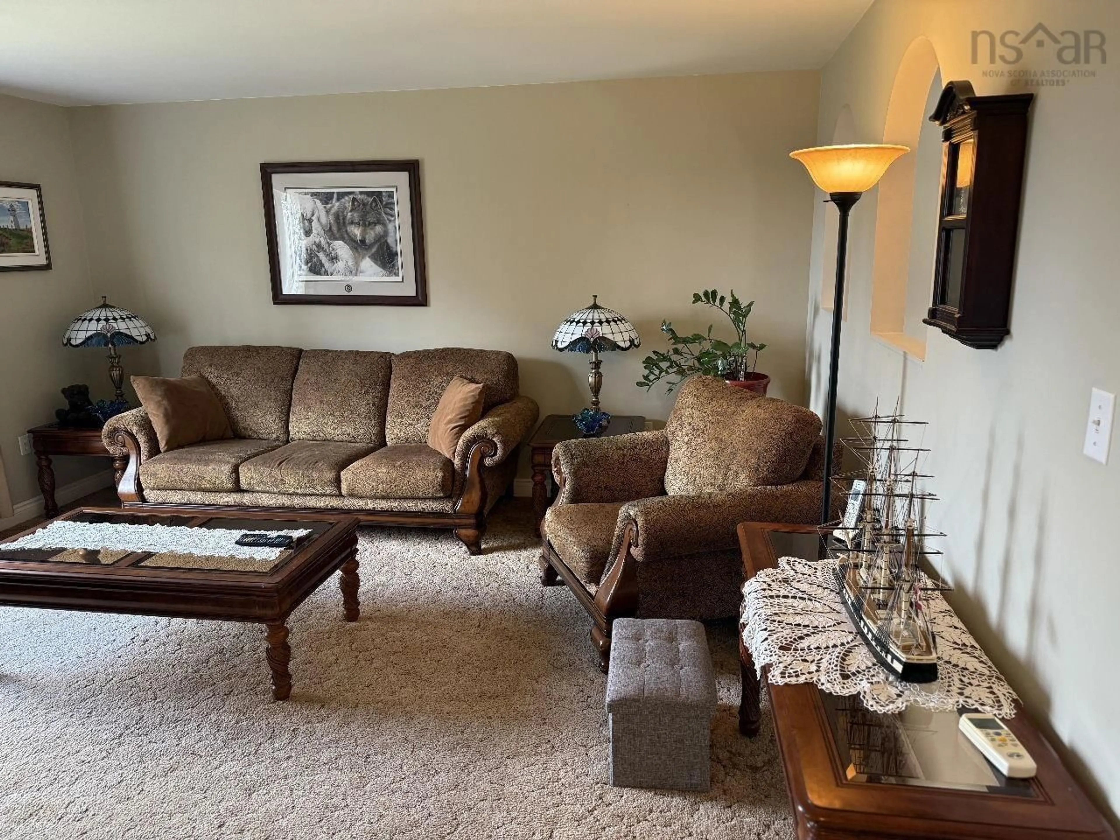 Living room with furniture, unknown for 260 Old Trunk Rd, Elmsdale Nova Scotia B2S 2B2