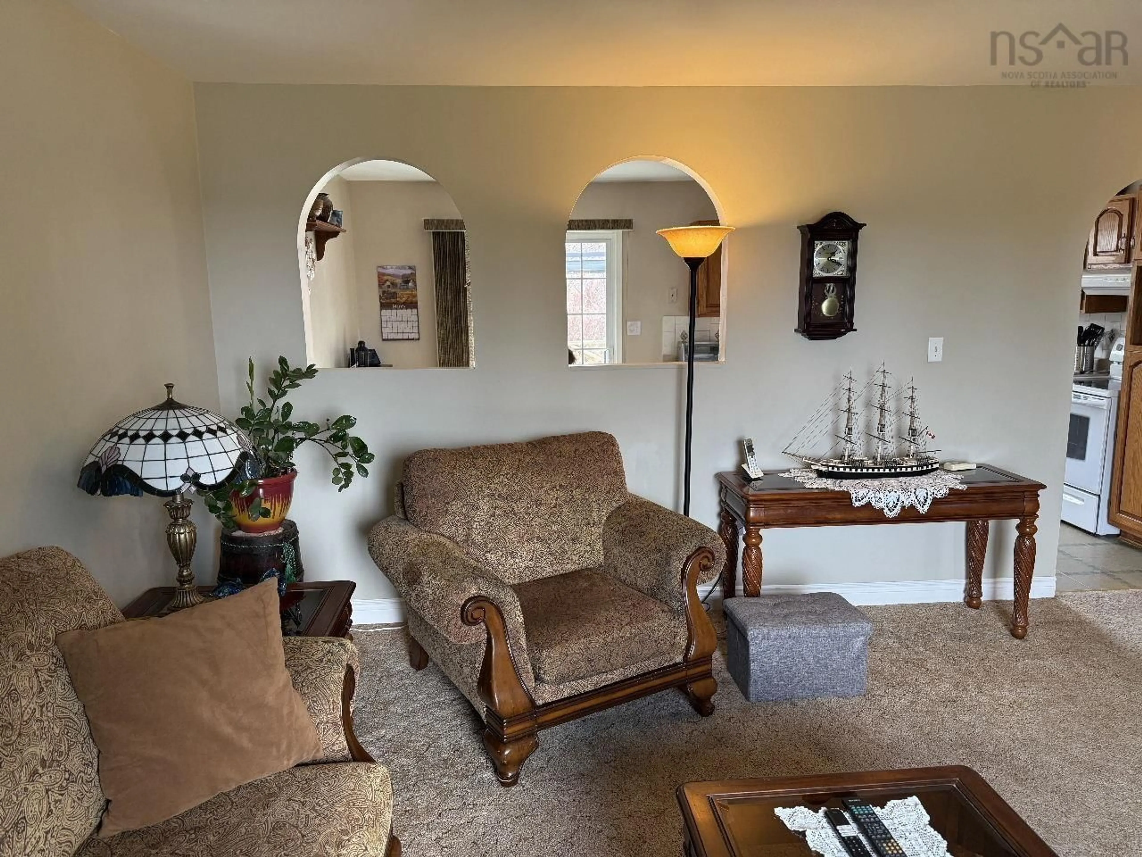 Living room with furniture, unknown for 260 Old Trunk Rd, Elmsdale Nova Scotia B2S 2B2