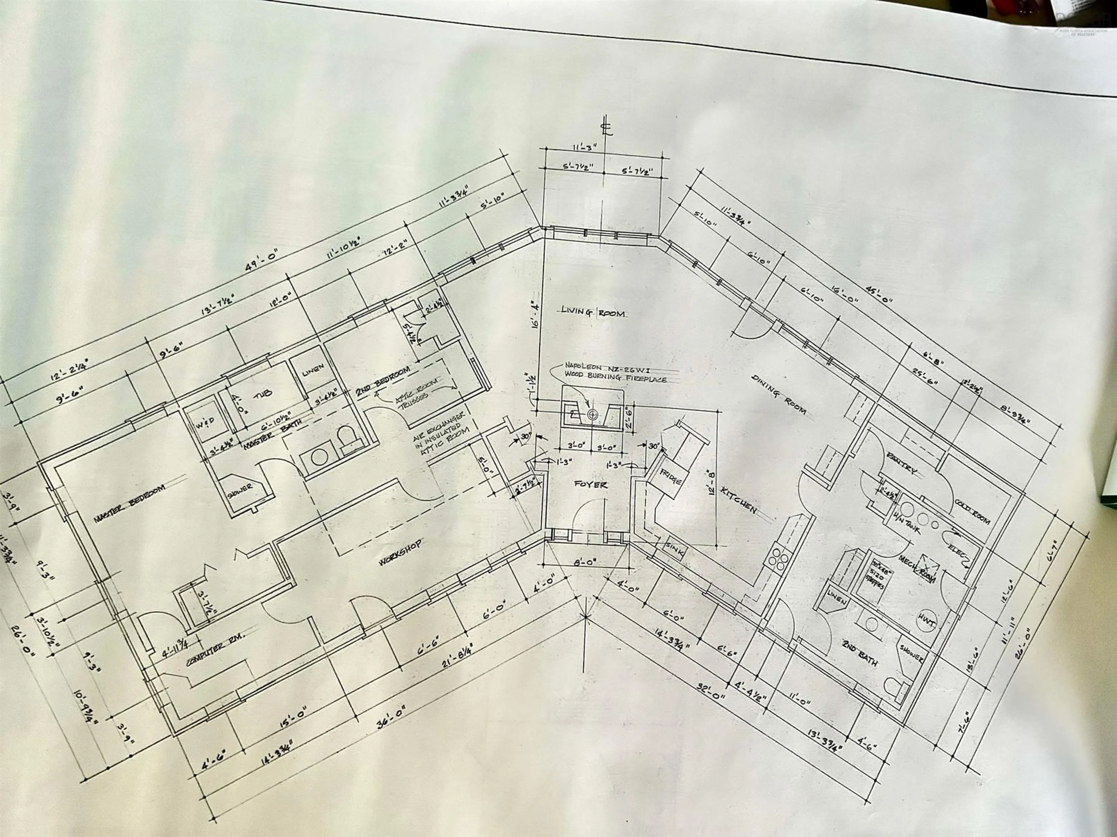 Floor plan for 2328 Black River Rd, Lumsden Dam Nova Scotia B4P 2R1