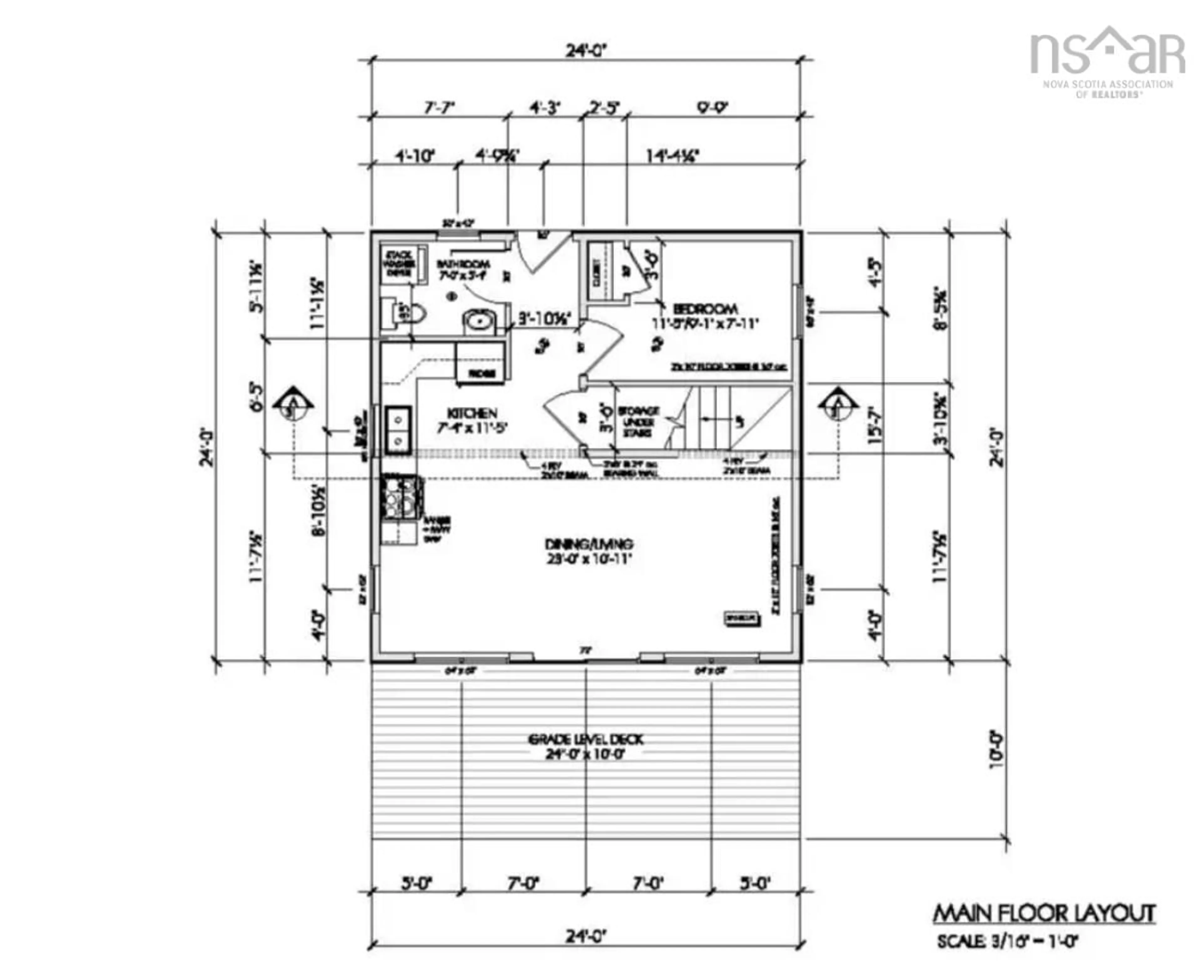 Floor plan for Loon Point Trail #100, East Uniacke Nova Scotia B0N 1Z0