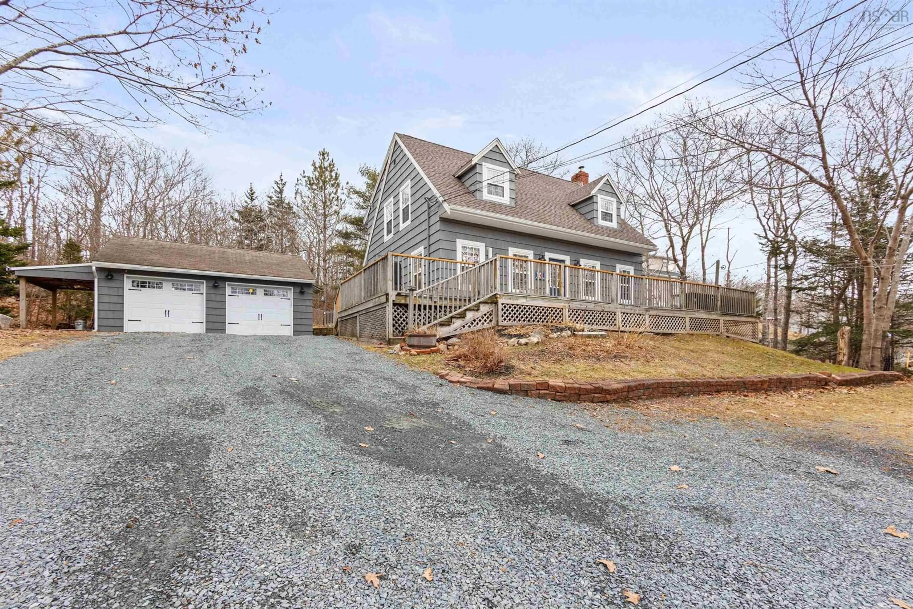 A pic from outside/outdoor area/front of a property/back of a property/a pic from drone, street for 3955 St Margarets Bay Rd, Hubley Nova Scotia B3Z 1C2