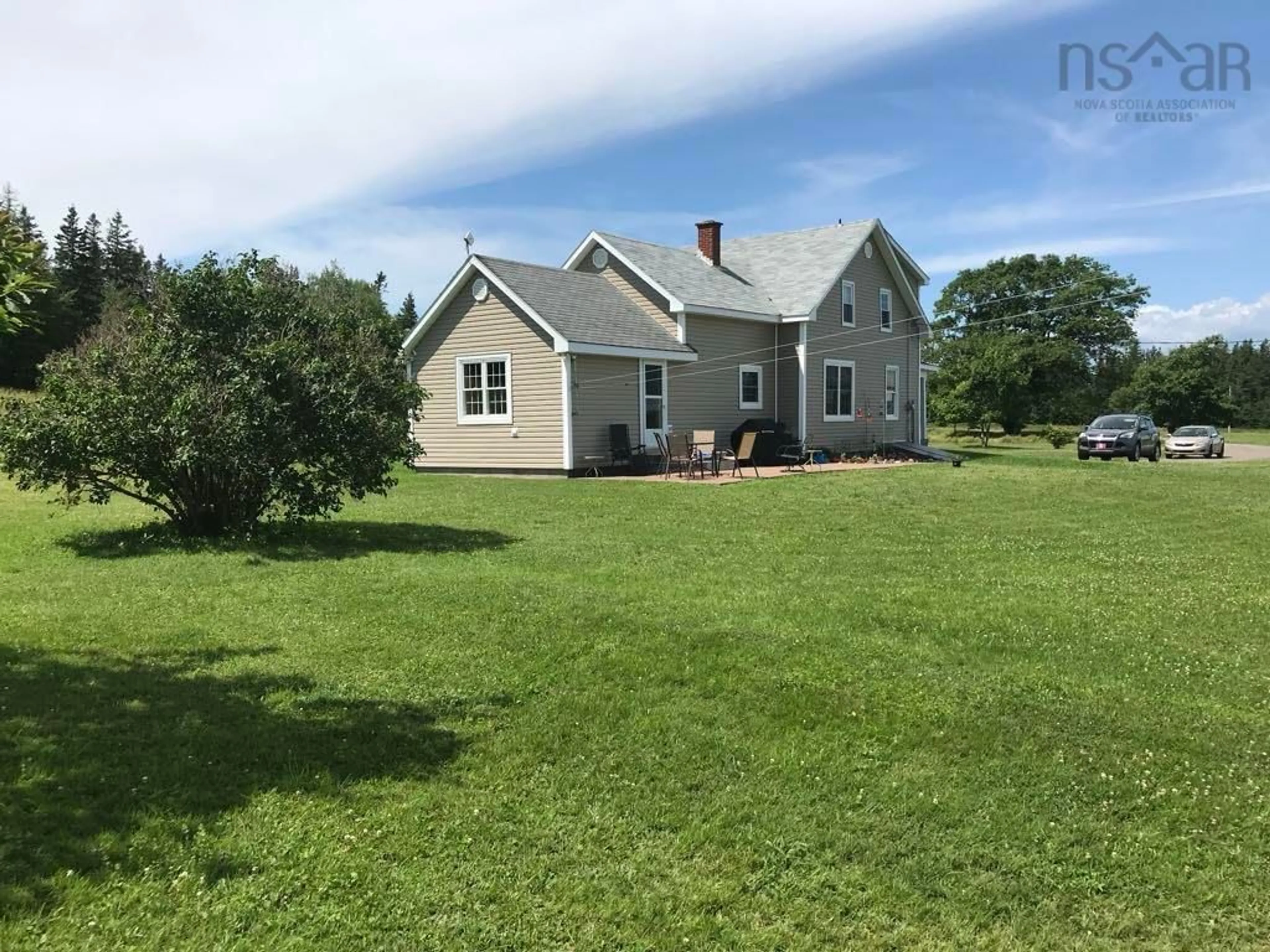 A pic from outside/outdoor area/front of a property/back of a property/a pic from drone, unknown for 252 Glengarry Rd, Hopewell Nova Scotia B0K 1C0