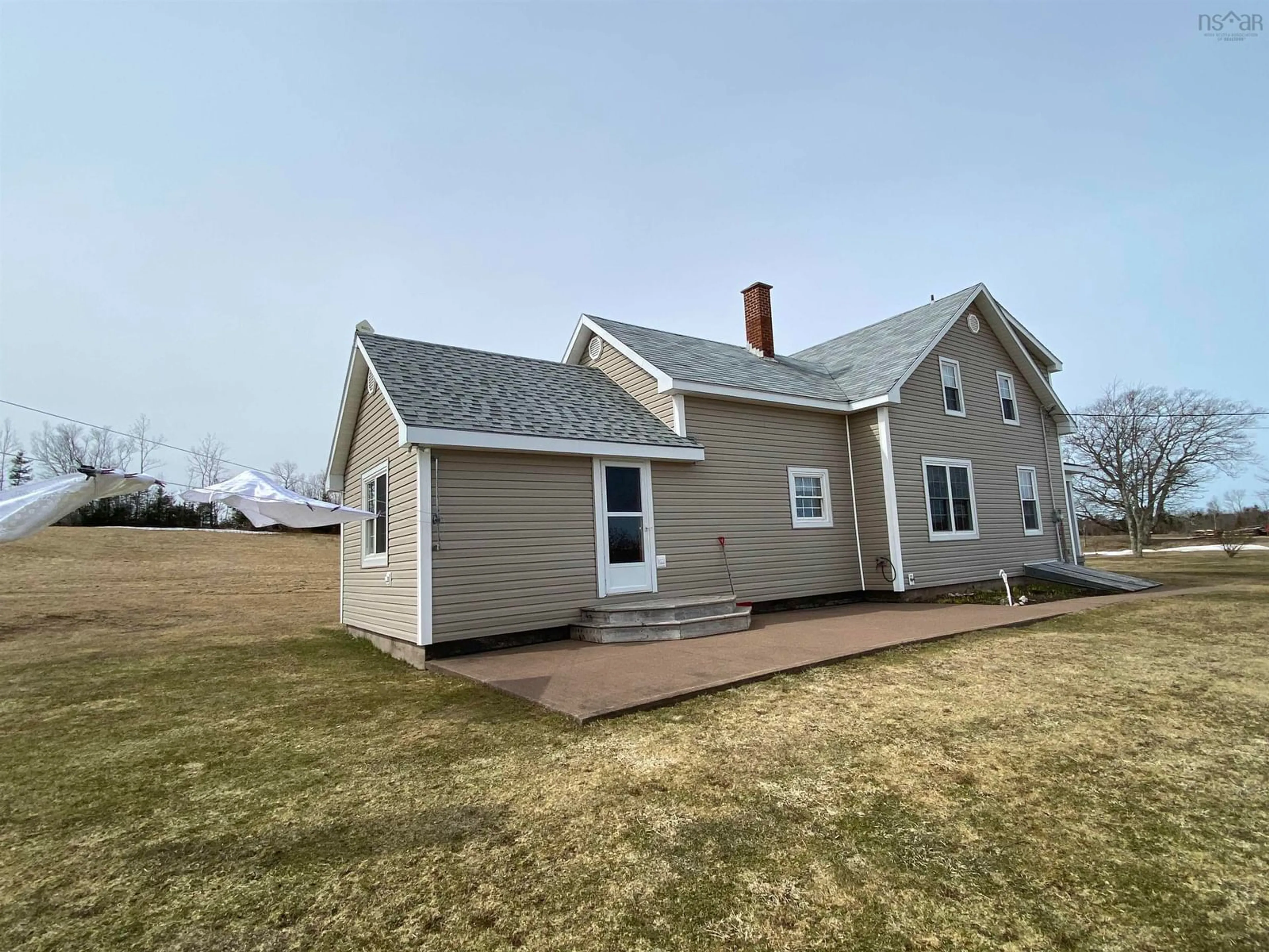 A pic from outside/outdoor area/front of a property/back of a property/a pic from drone, building for 252 Glengarry Rd, Hopewell Nova Scotia B0K 1C0