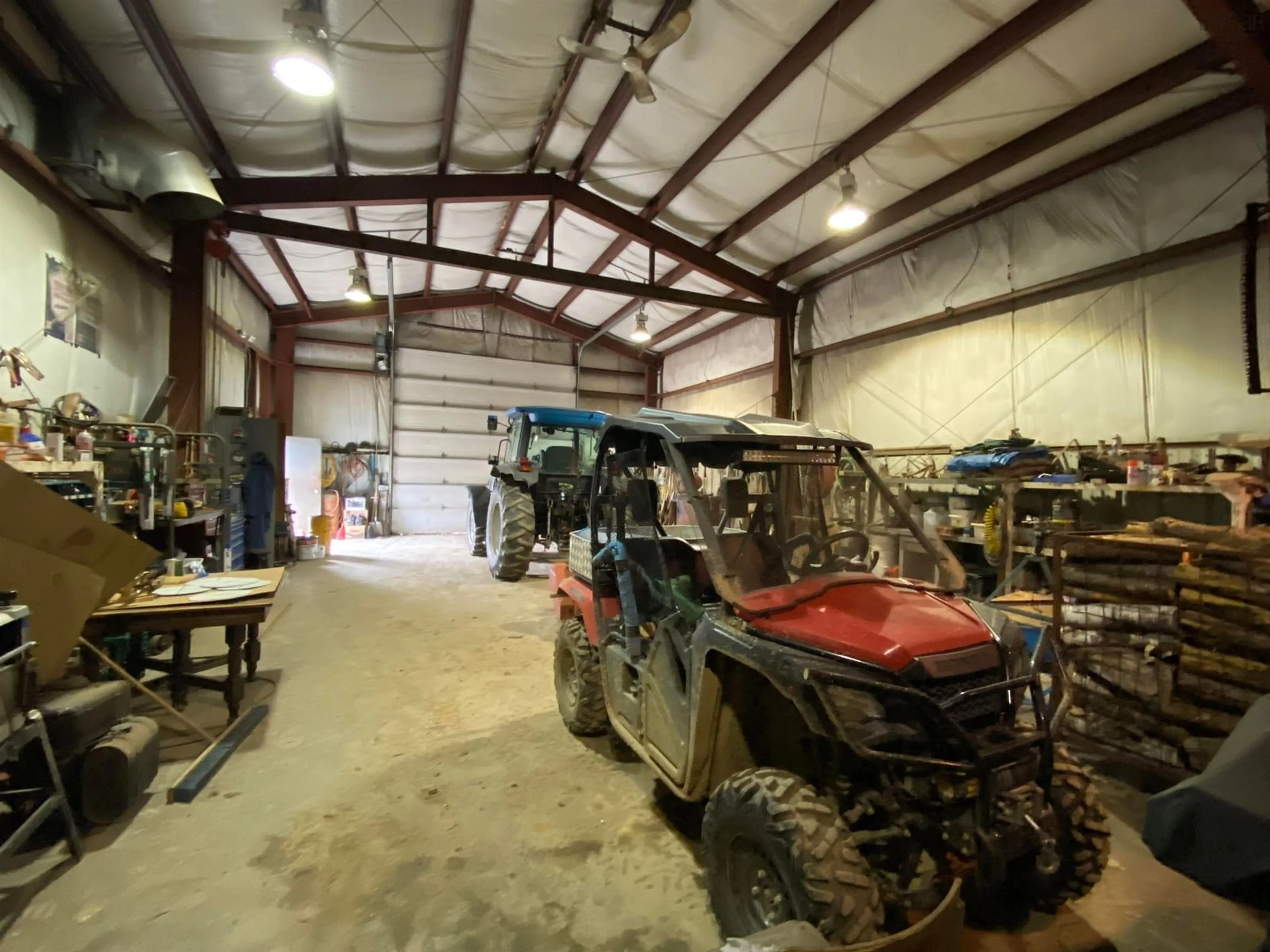 Indoor garage for 252 Glengarry Rd, Hopewell Nova Scotia B0K 1C0