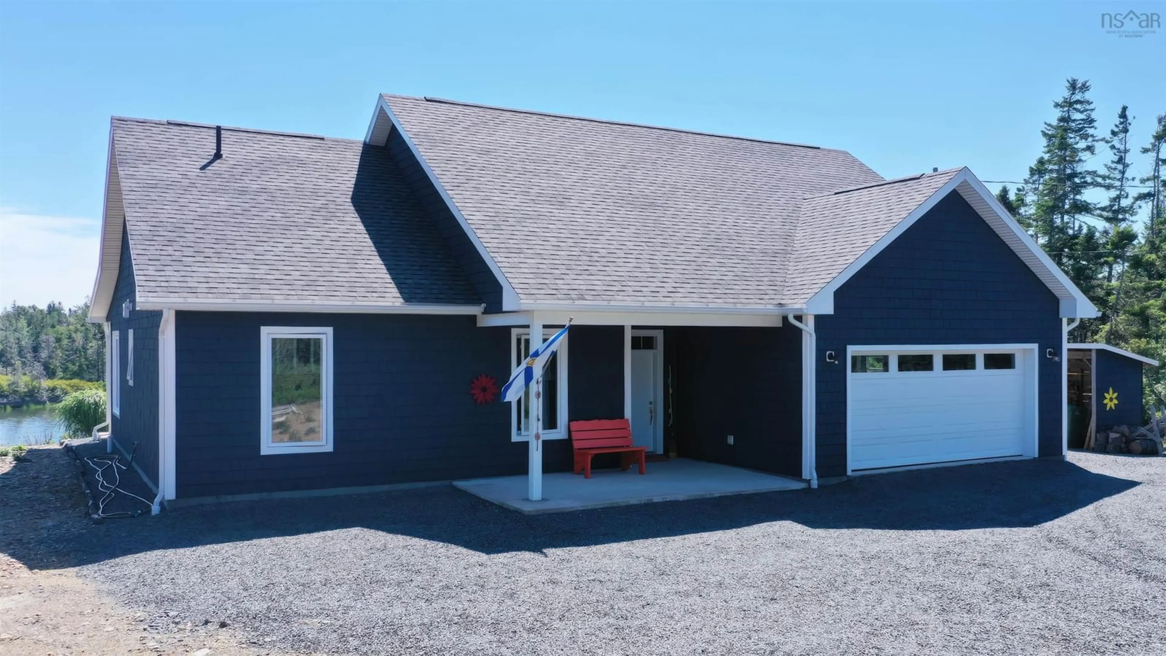 Home with vinyl exterior material, unknown for 733 Heckmans Island Rd, Heckmans Island Nova Scotia B0J 2C0