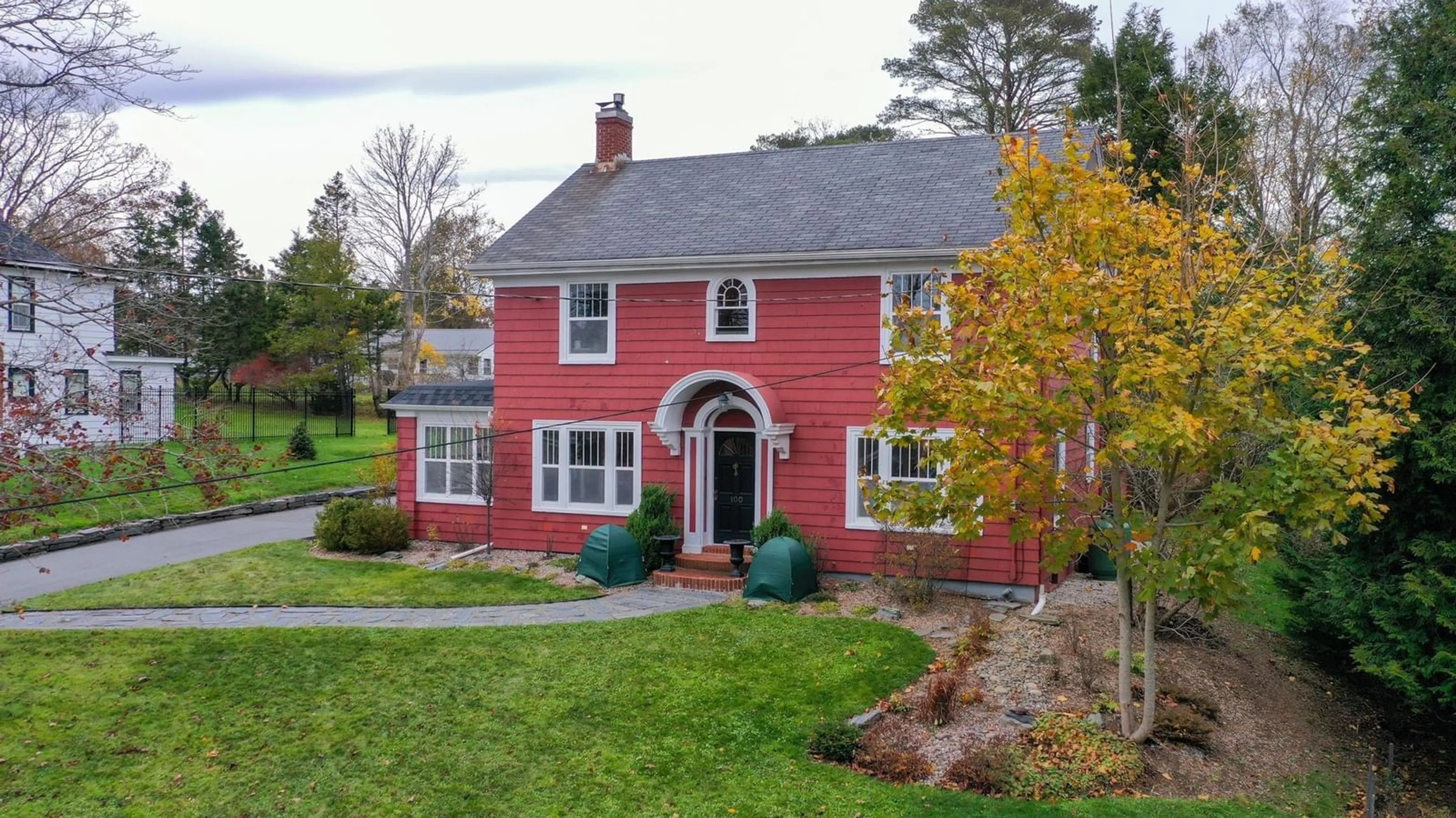 Home with brick exterior material, street for 100 Green St, Lunenburg Nova Scotia B0J 2C0