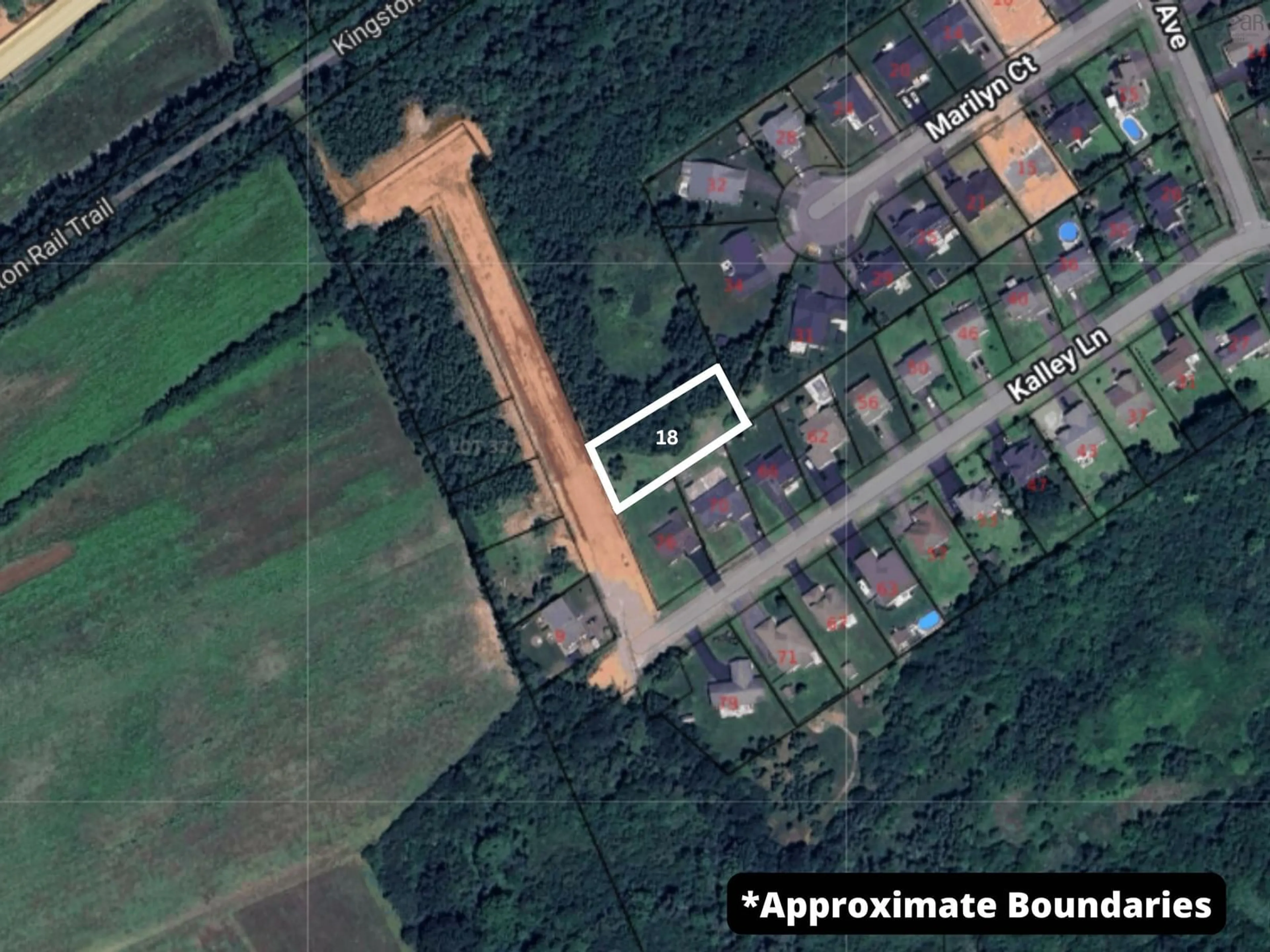 A pic from outside/outdoor area/front of a property/back of a property/a pic from drone, building for 18 Kearne Ave, Kingston Nova Scotia B0P 1R0