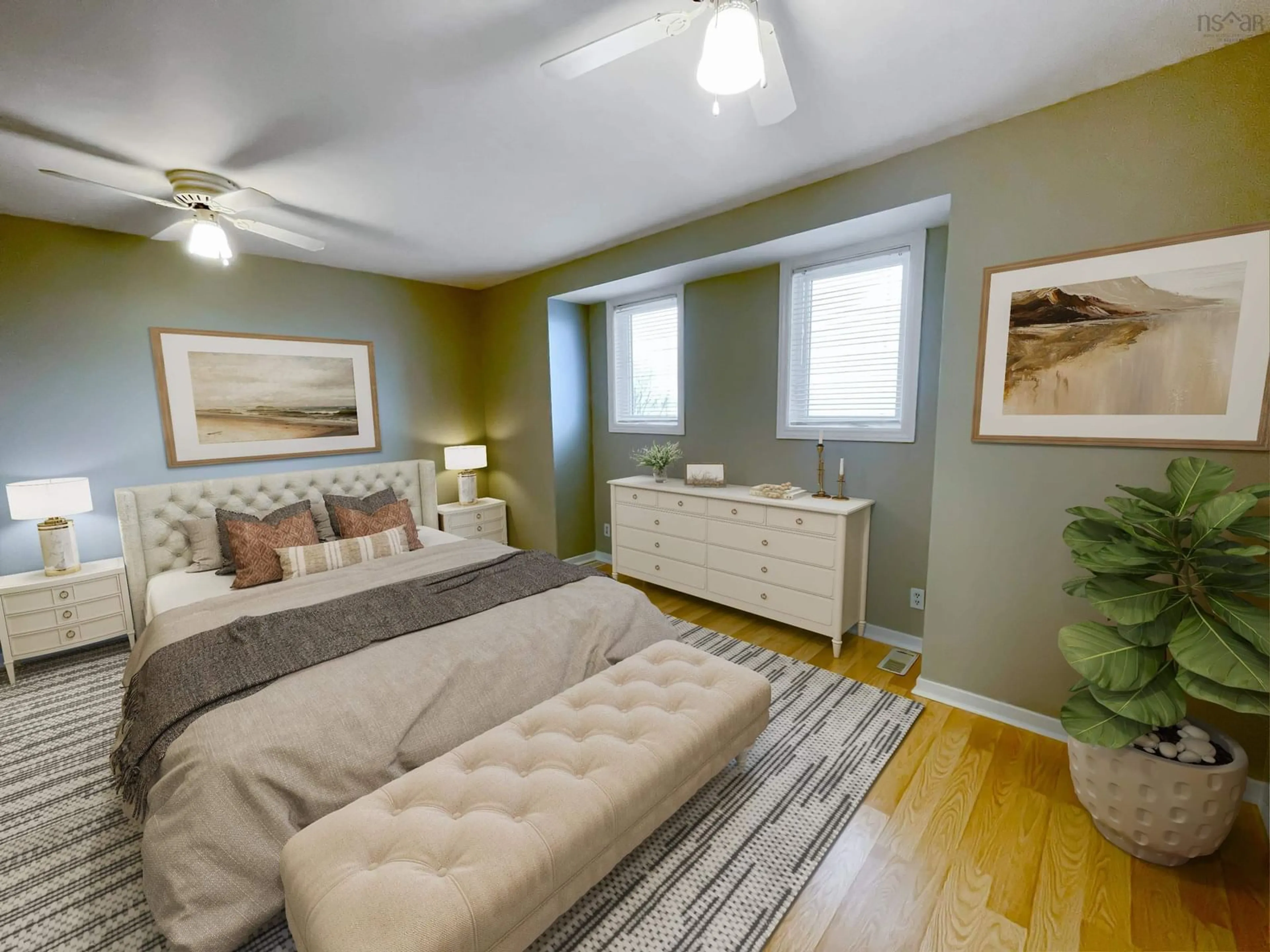 Bedroom with bed, unknown for 515 Harbour View Cres, Cornwallis Park Nova Scotia B0S 1H0
