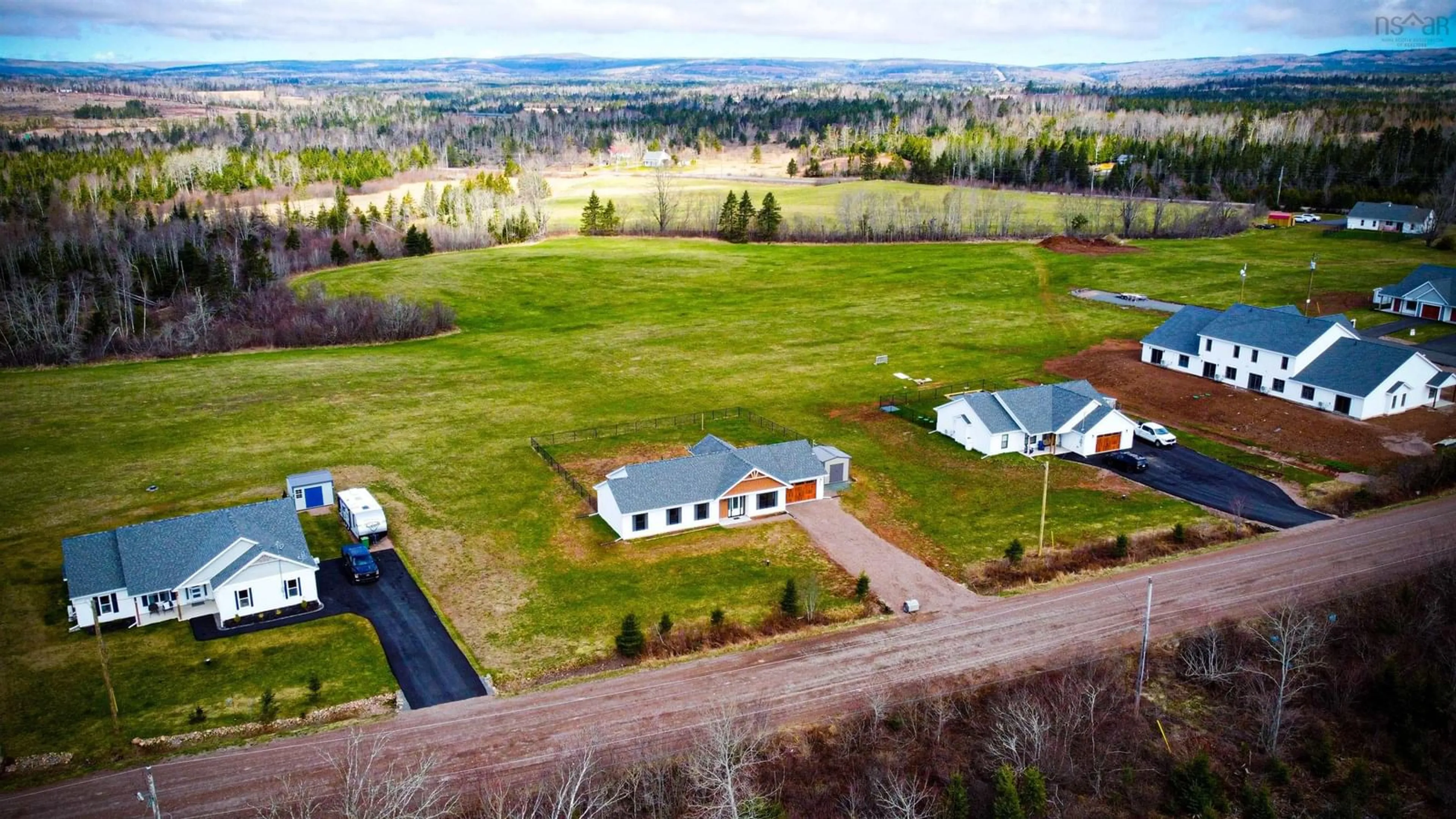 A pic from outside/outdoor area/front of a property/back of a property/a pic from drone, mountain view for 863 Gray Rd, Debert Nova Scotia B0M 1G0