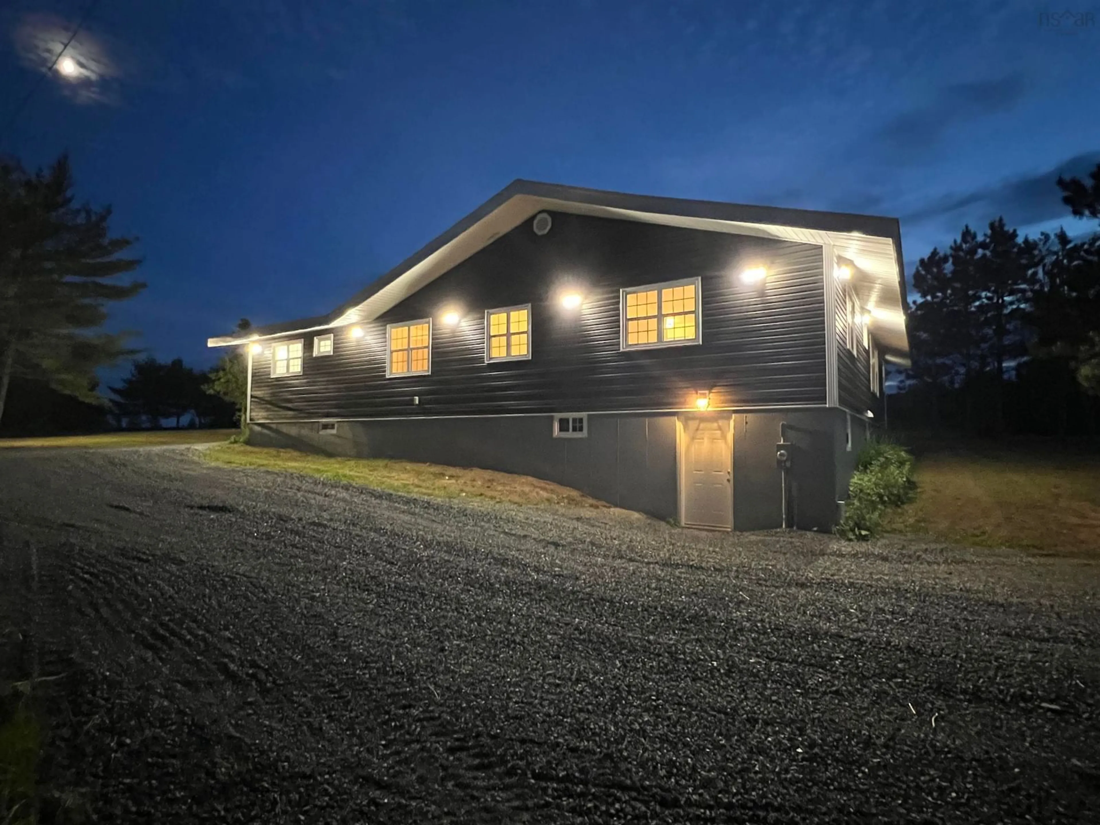 A pic from outside/outdoor area/front of a property/back of a property/a pic from drone, building for 4776 Highway 4, Greenhill Nova Scotia B0K 2A0