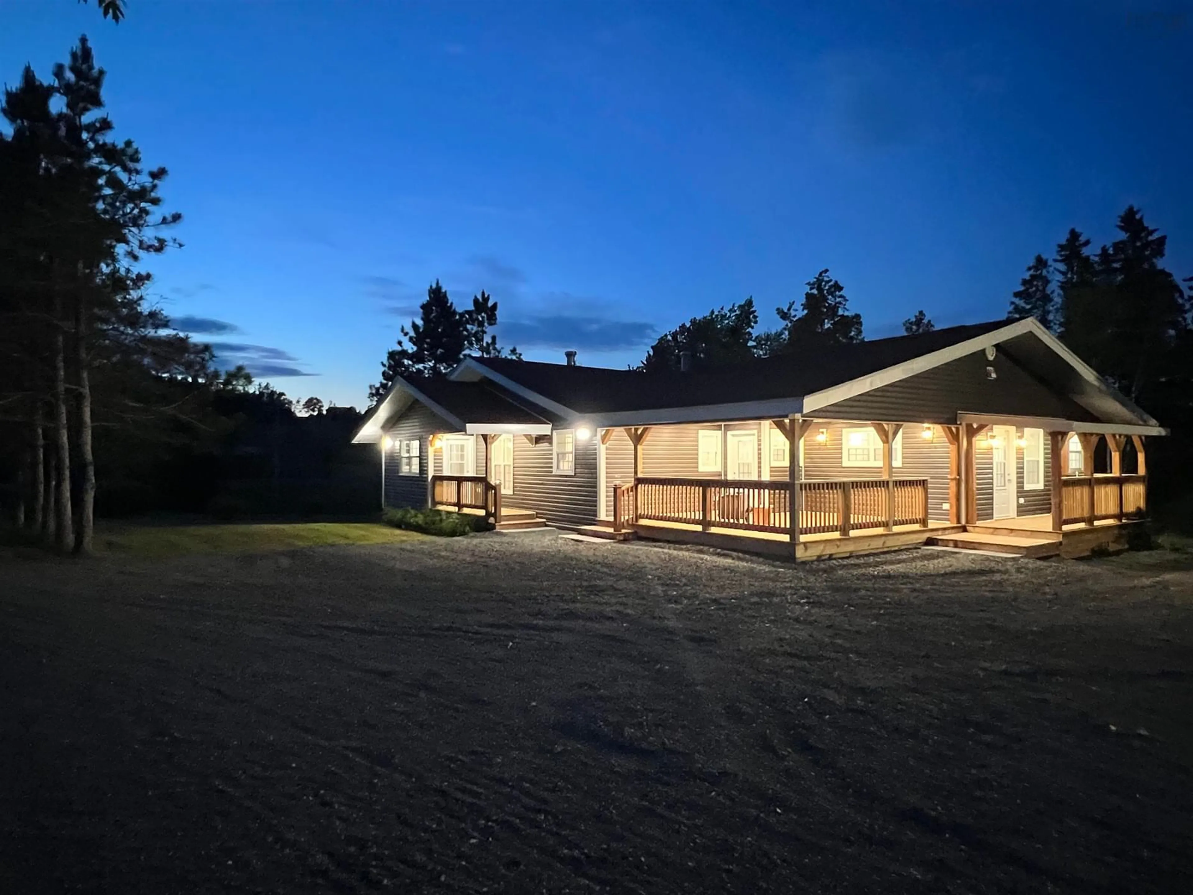 A pic from outside/outdoor area/front of a property/back of a property/a pic from drone, building for 4776 Highway 4, Greenhill Nova Scotia B0K 2A0