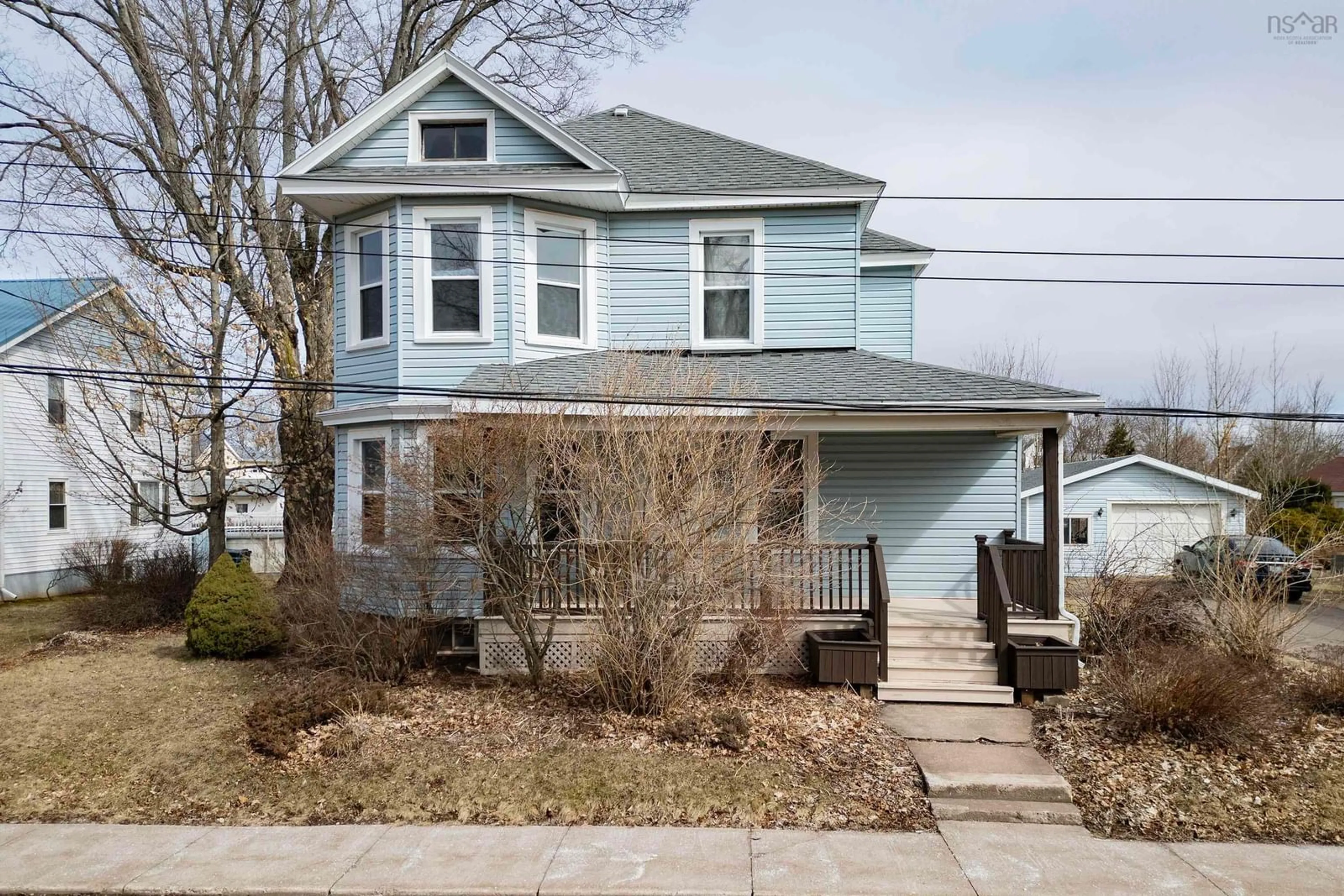 Home with vinyl exterior material, street for 41 Prince William St, Oxford Nova Scotia B0M 1P0