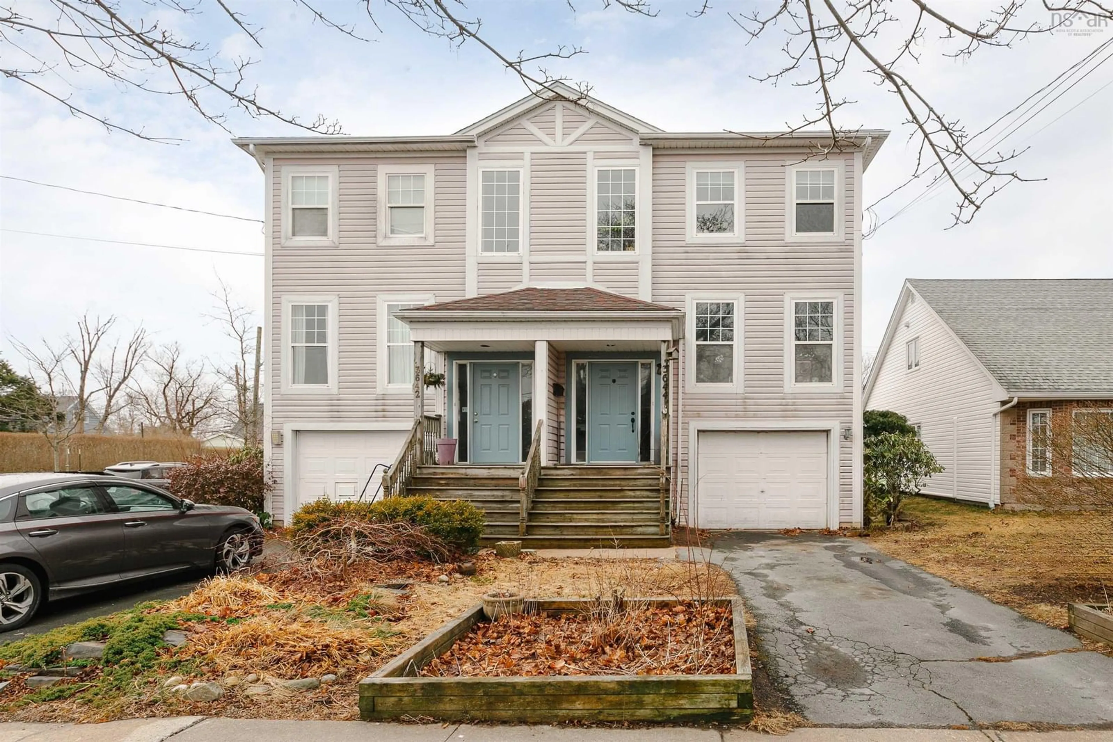 Home with vinyl exterior material, street for 3644 Rosemeade Ave, Halifax Nova Scotia B3K 4M1