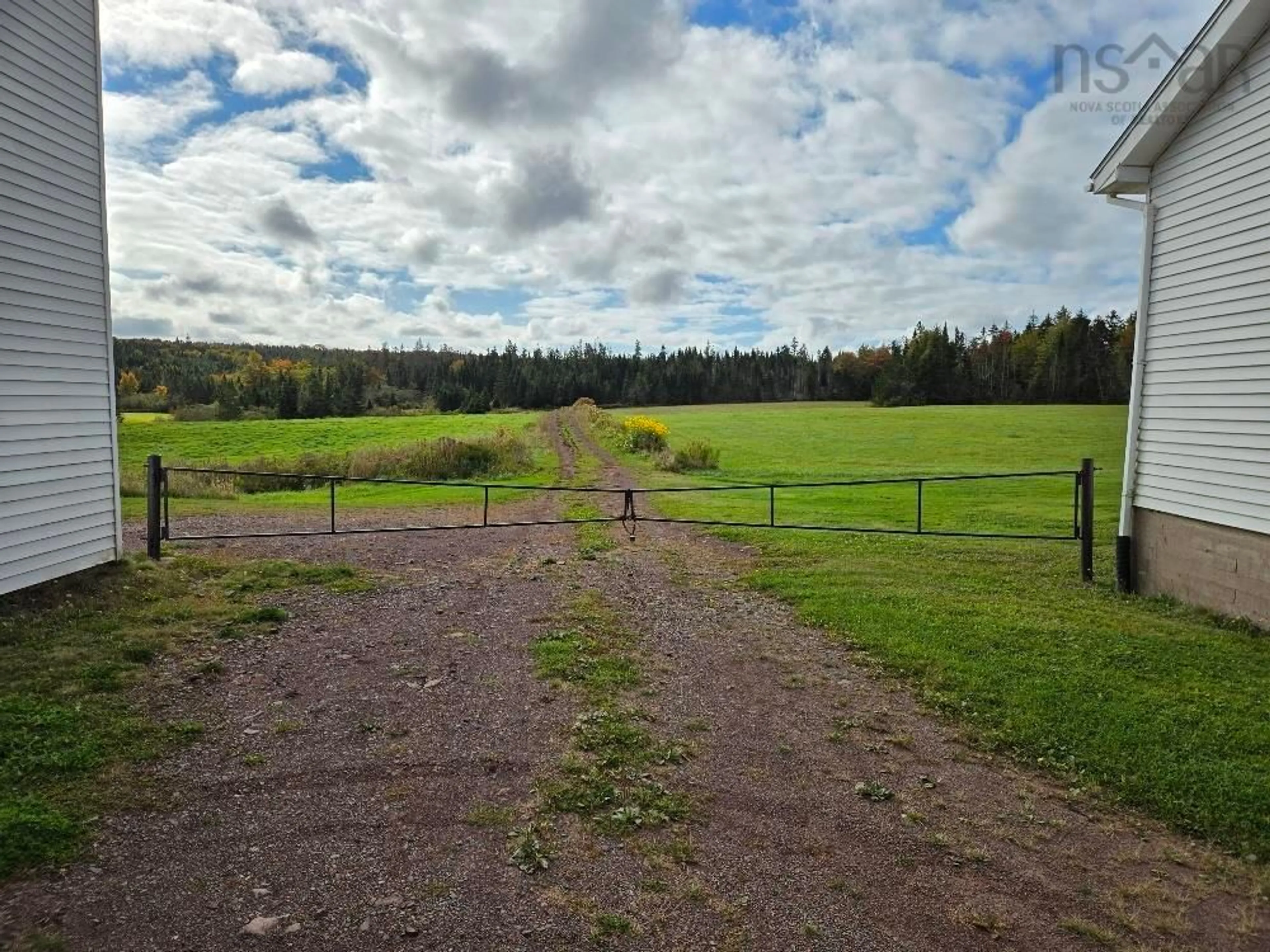 A pic from outside/outdoor area/front of a property/back of a property/a pic from drone, forest/trees view for 270 Fraser Rd, Harmony Nova Scotia B6L 3K8