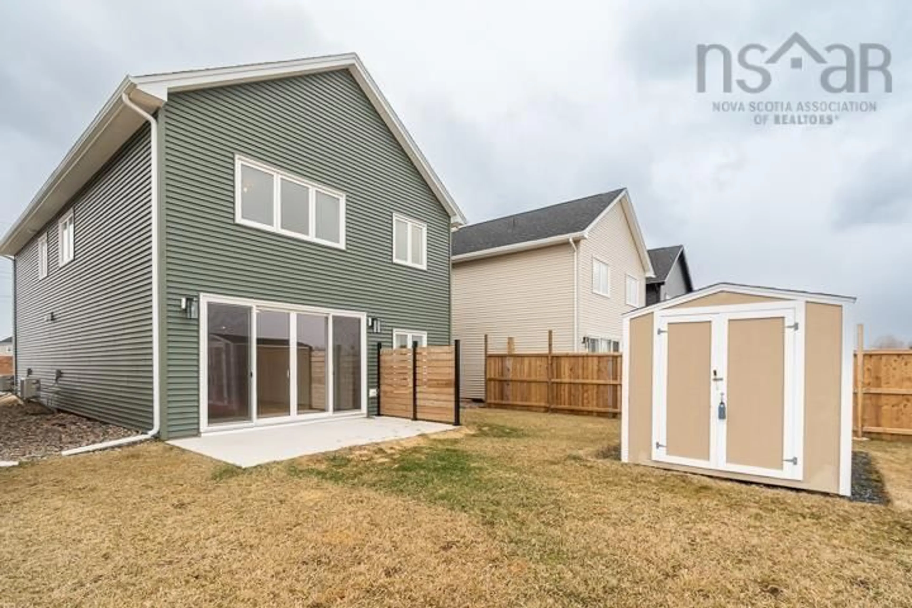 Home with vinyl exterior material, street for 55 Brianna Dr, Lantz Nova Scotia B2S 0K3