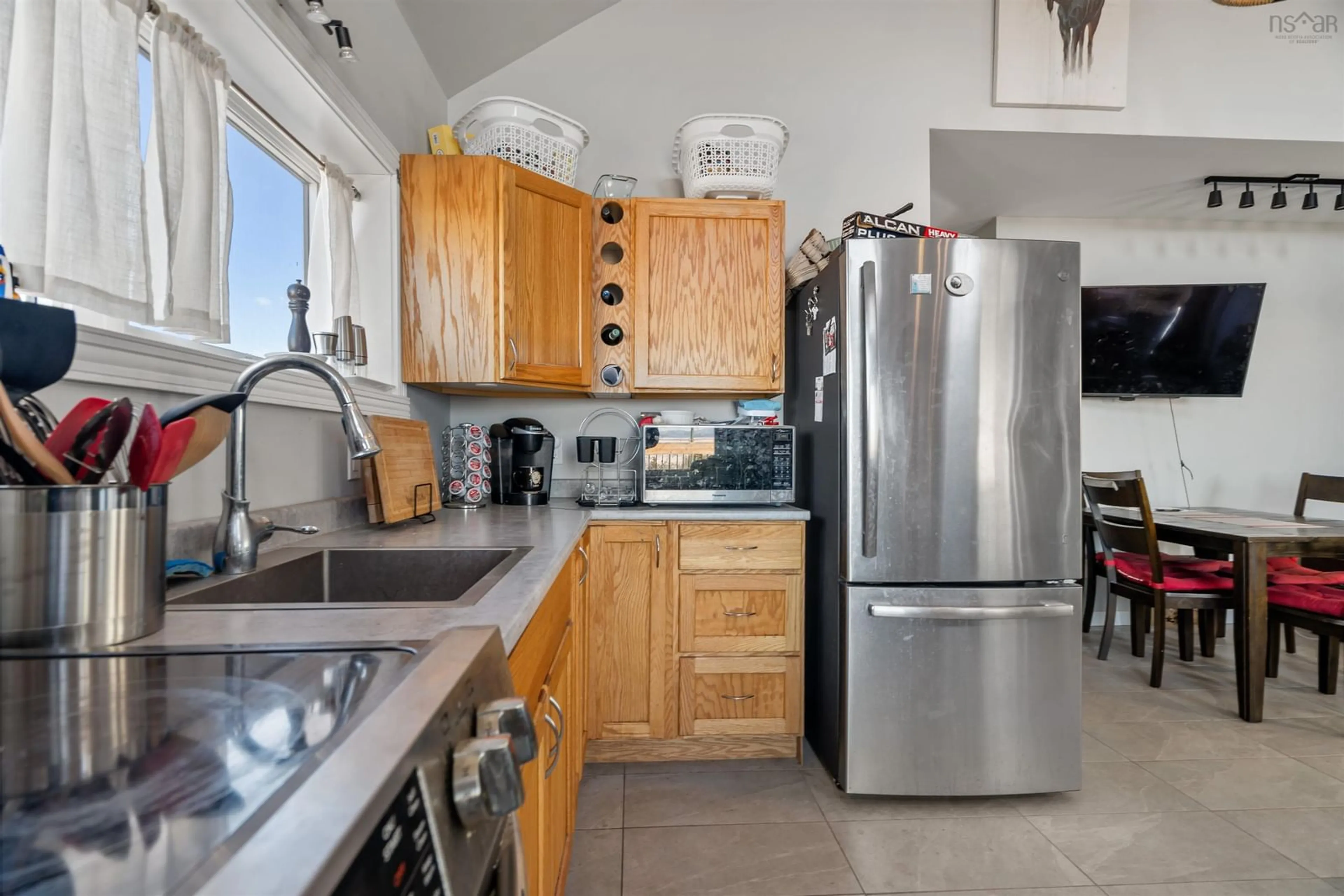 Standard kitchen, ceramic/tile floor for 1524 Highway 215, Tennecape Nova Scotia B0N 2R0