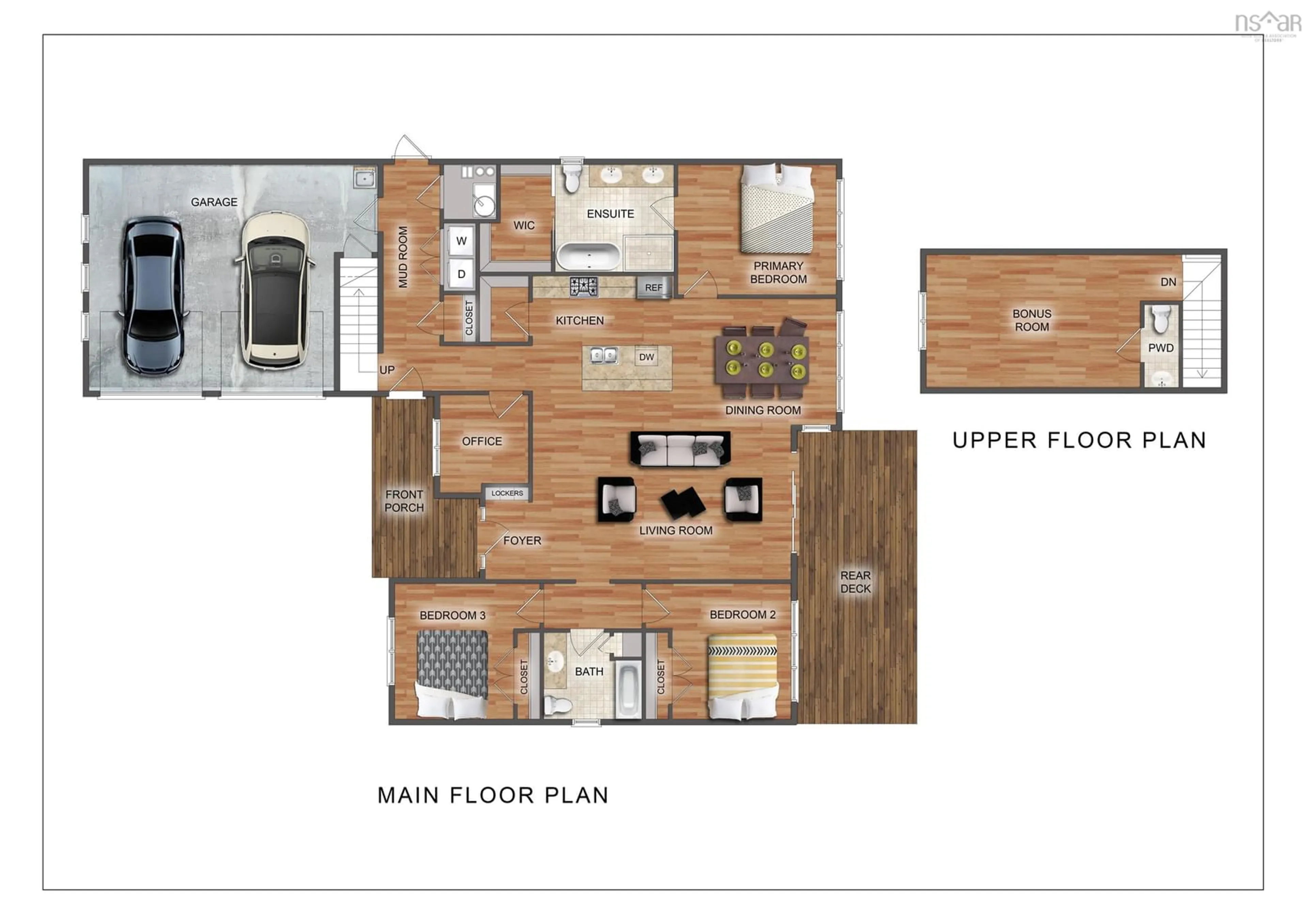 Floor plan for 85 Hillside Dr #Lot 1-3, Boutiliers Point Nova Scotia B3Z 1W9