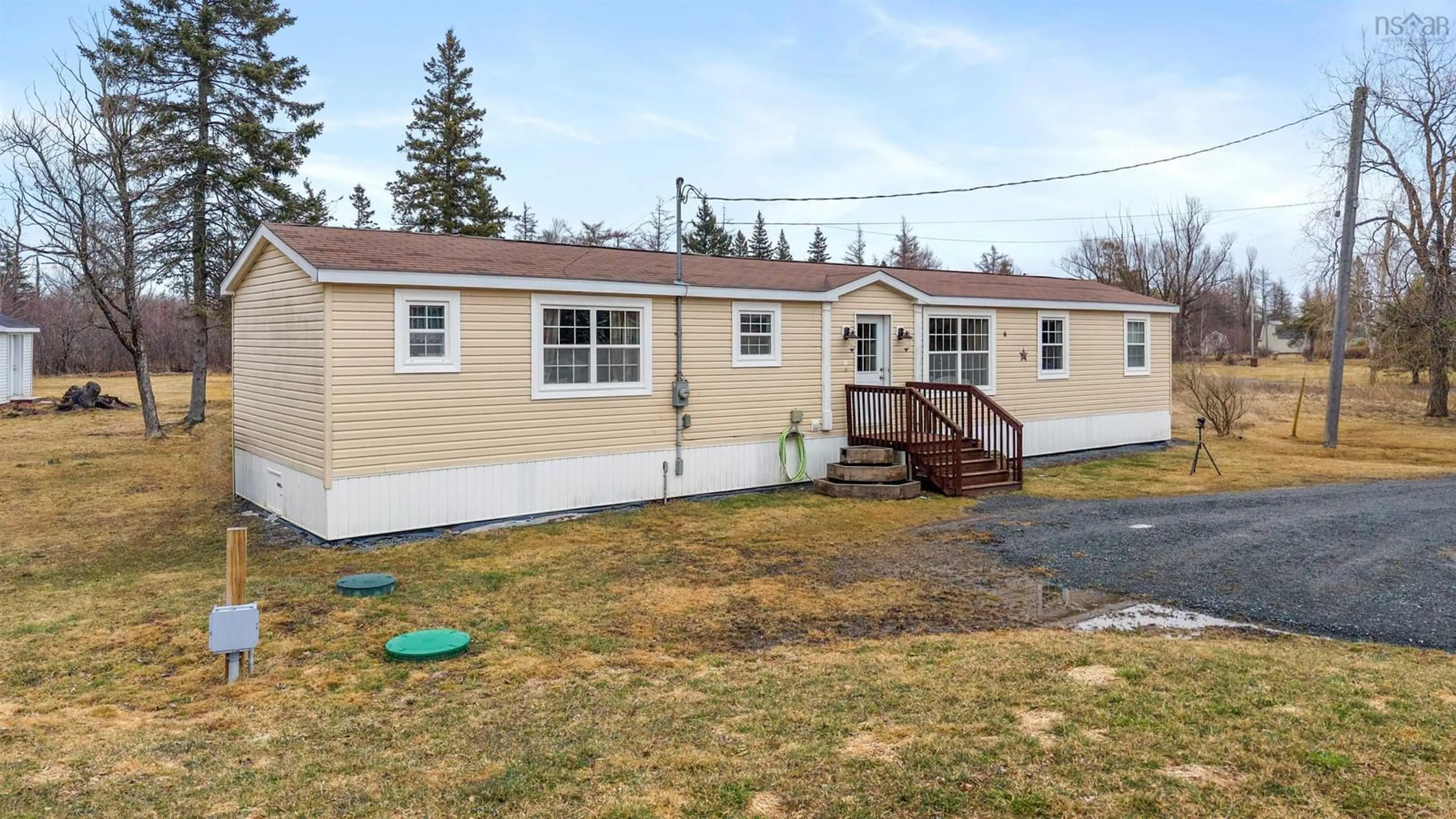 Home with vinyl exterior material, street for 29 Centre Road, Noel Nova Scotia B0N 1T0