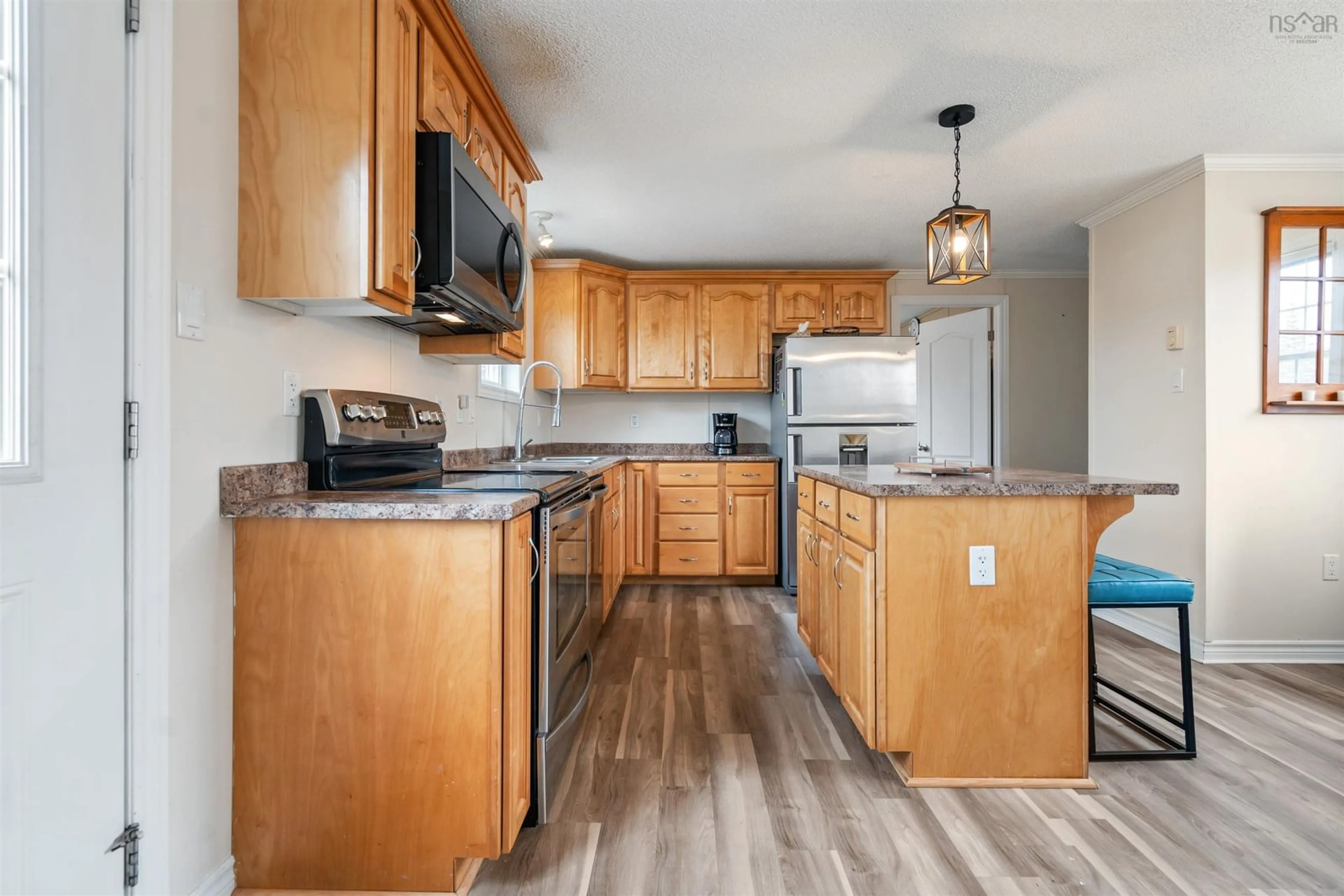 Standard kitchen, wood/laminate floor for 29 Centre Road, Noel Nova Scotia B0N 1T0