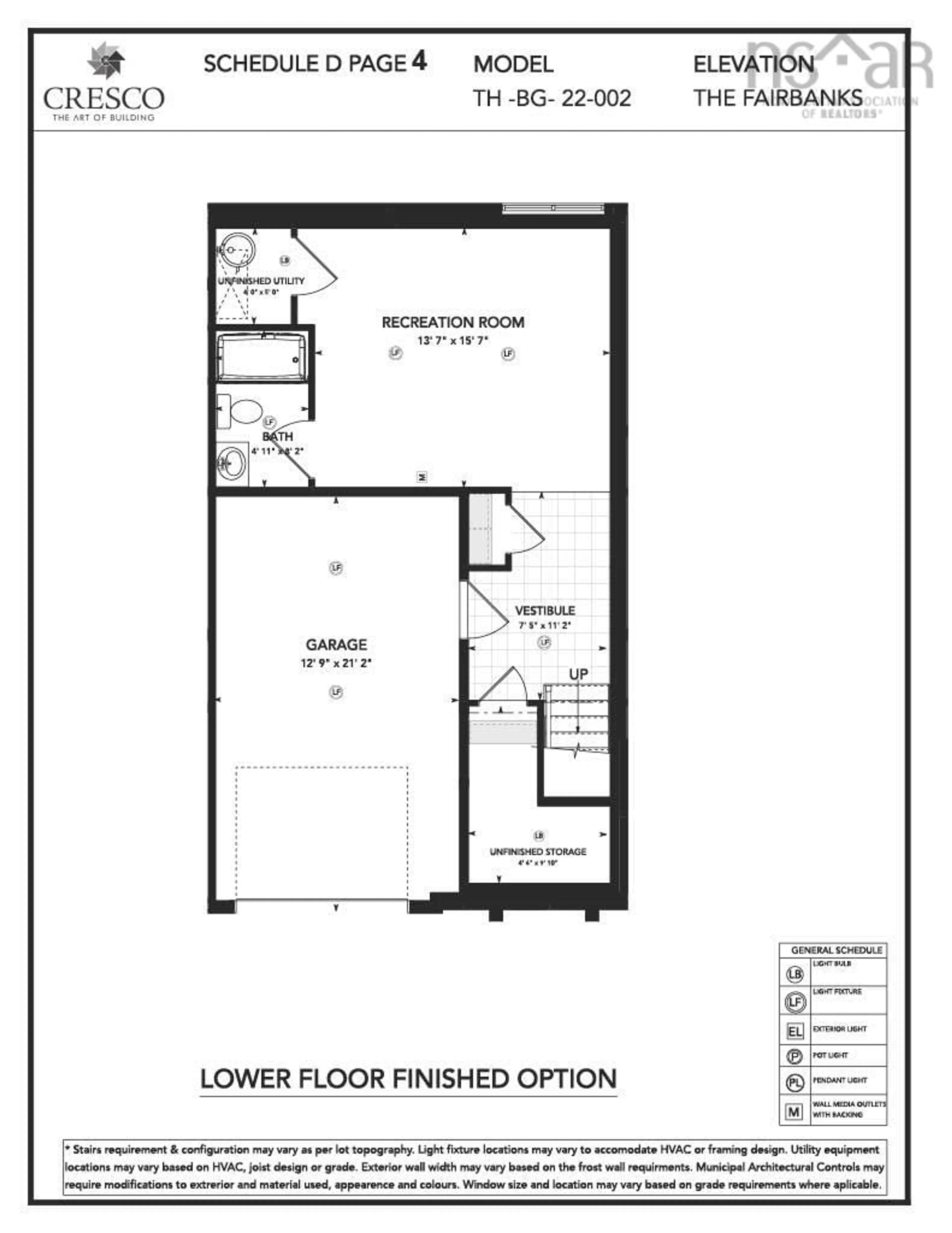 Floor plan for 135 Terrastone Ridge #SD04B, Dartmouth Nova Scotia B2X 2E8