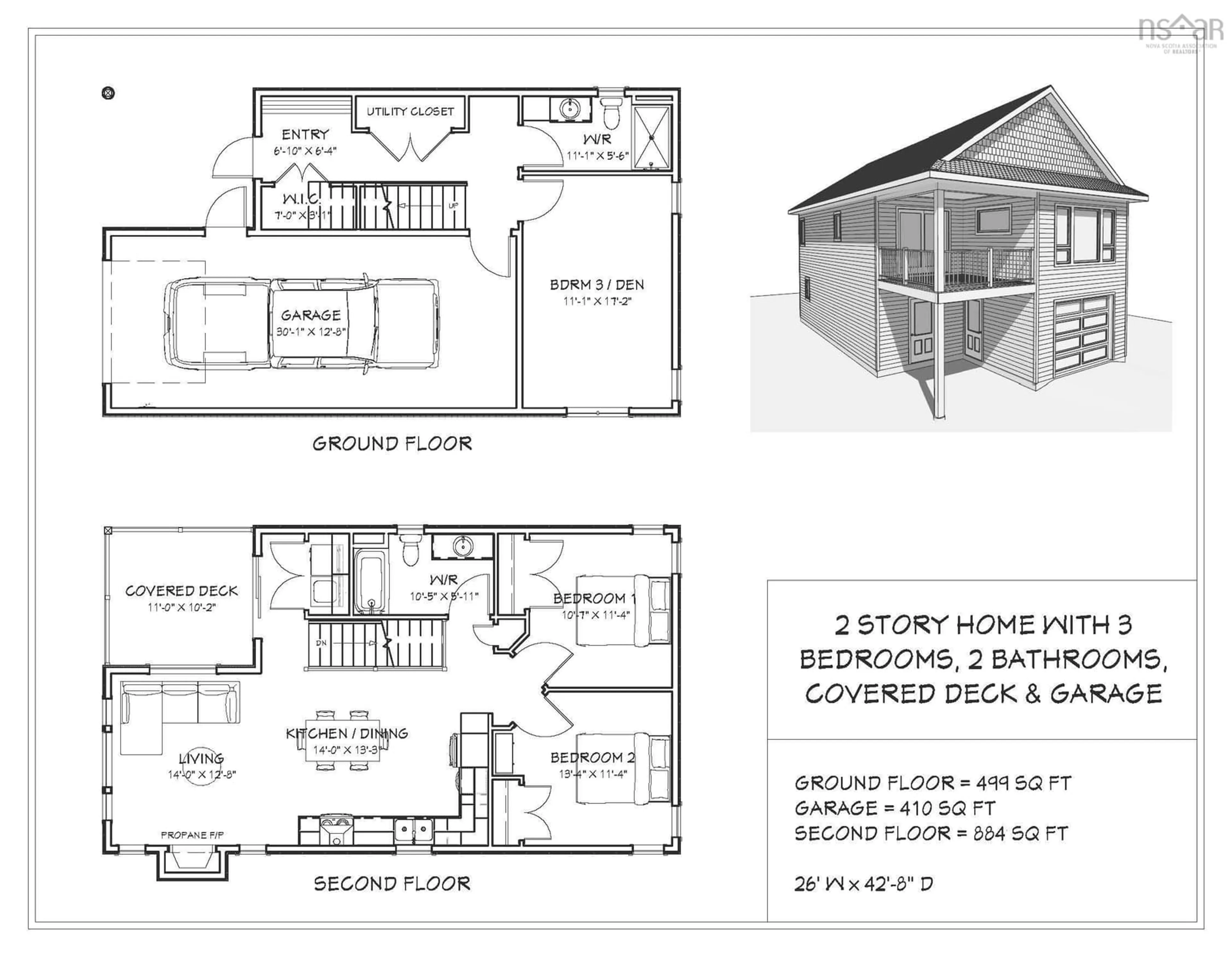 Floor plan for 1207 Italy Cross Rd, Crousetown Nova Scotia B4V 6R5