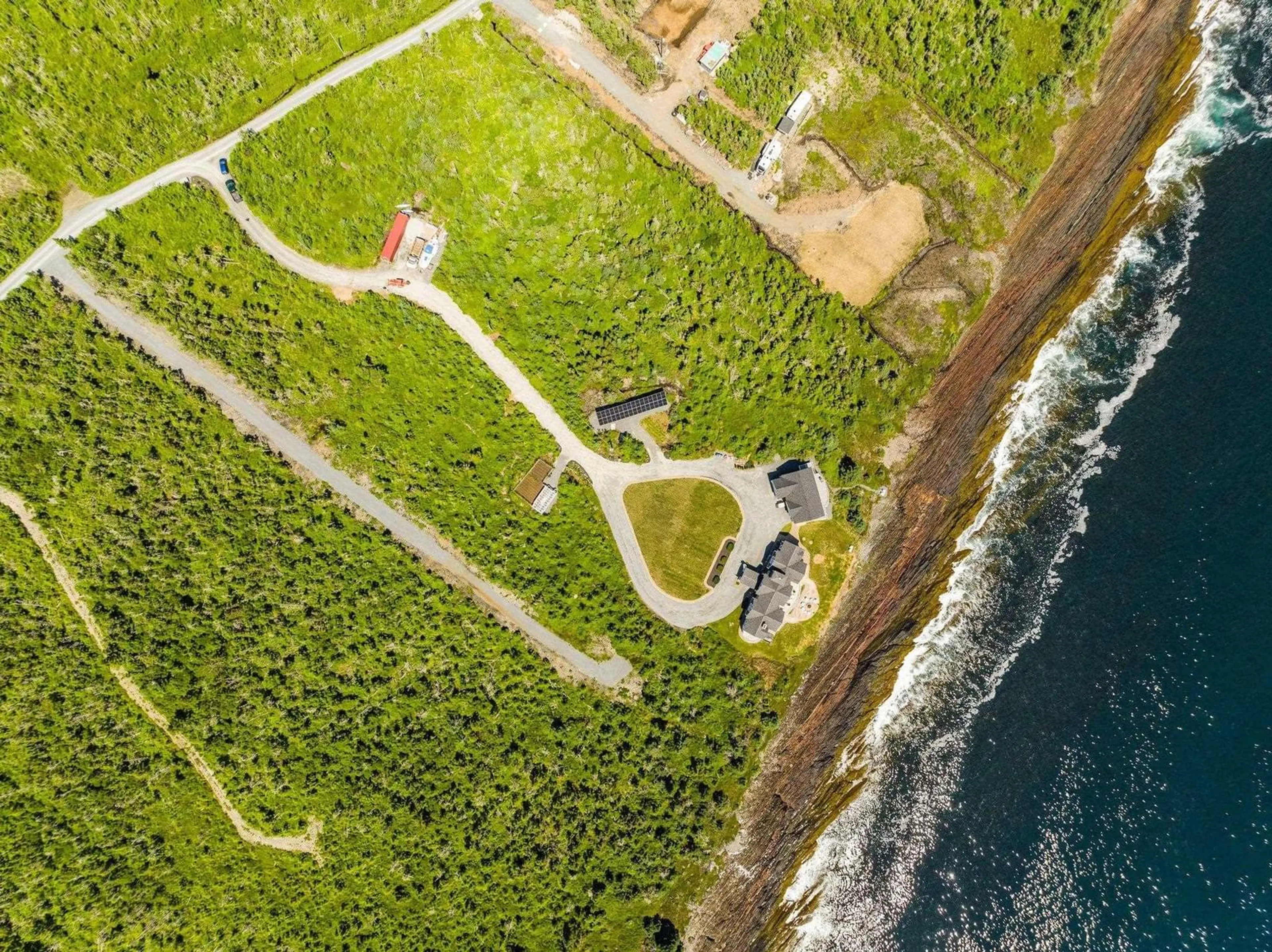 A pic from outside/outdoor area/front of a property/back of a property/a pic from drone, street for 368 Middle Rd, Kingsburg Nova Scotia B0J 2X0