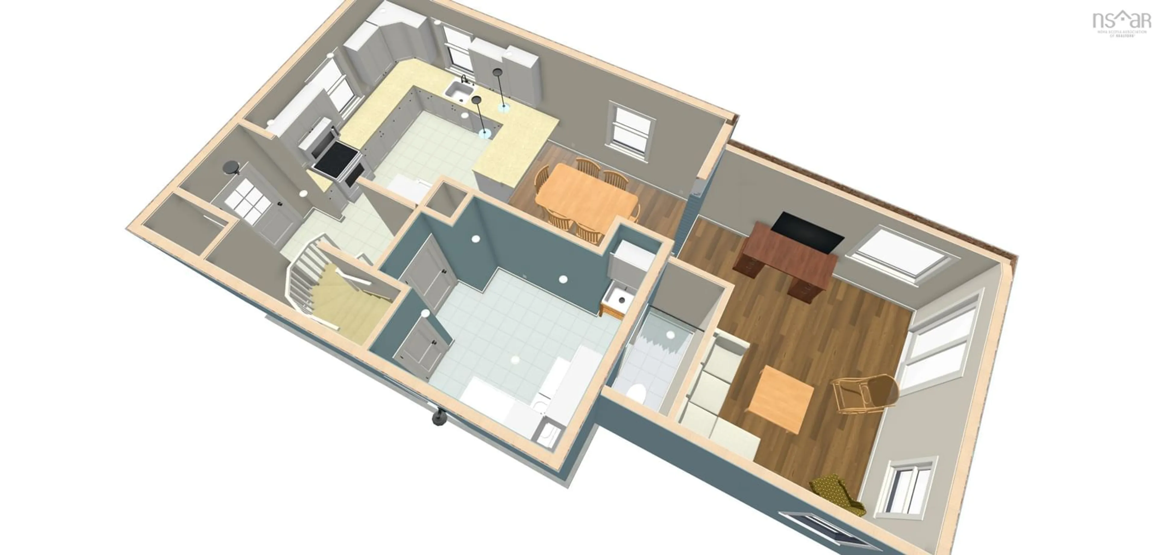 Floor plan for 15 Summer Street, Joggins Nova Scotia B0L 1A0