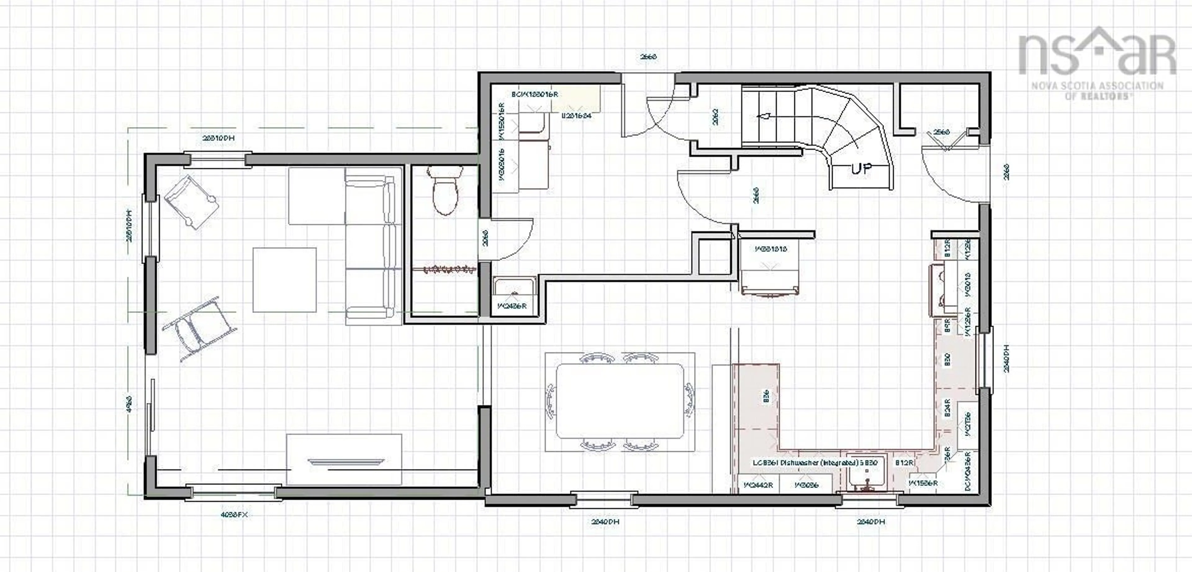 Floor plan for 15 Summer Street, Joggins Nova Scotia B0L 1A0