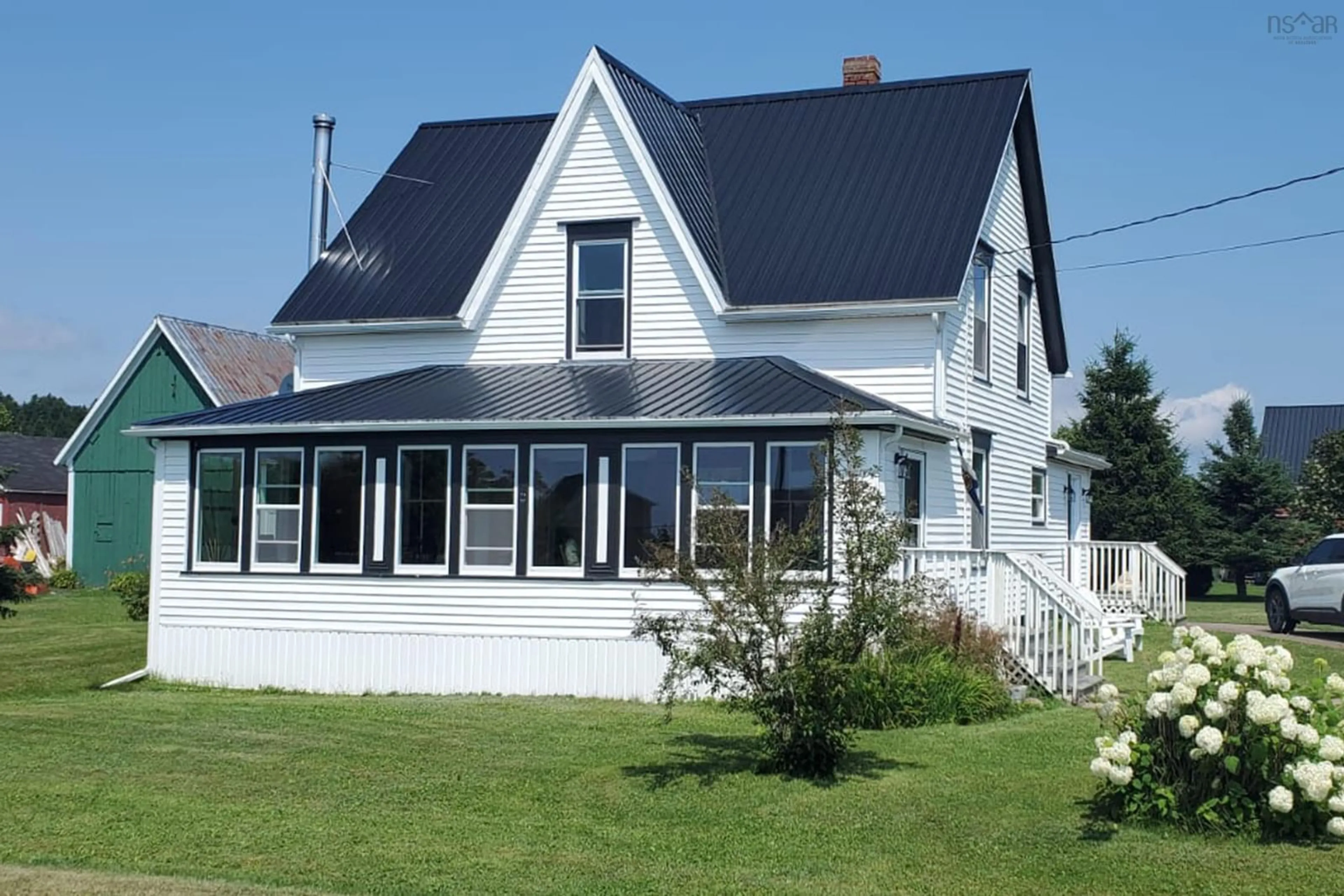 Home with vinyl exterior material, building for 6 Ratchford Rd, Port Greville Nova Scotia B0M 1T0