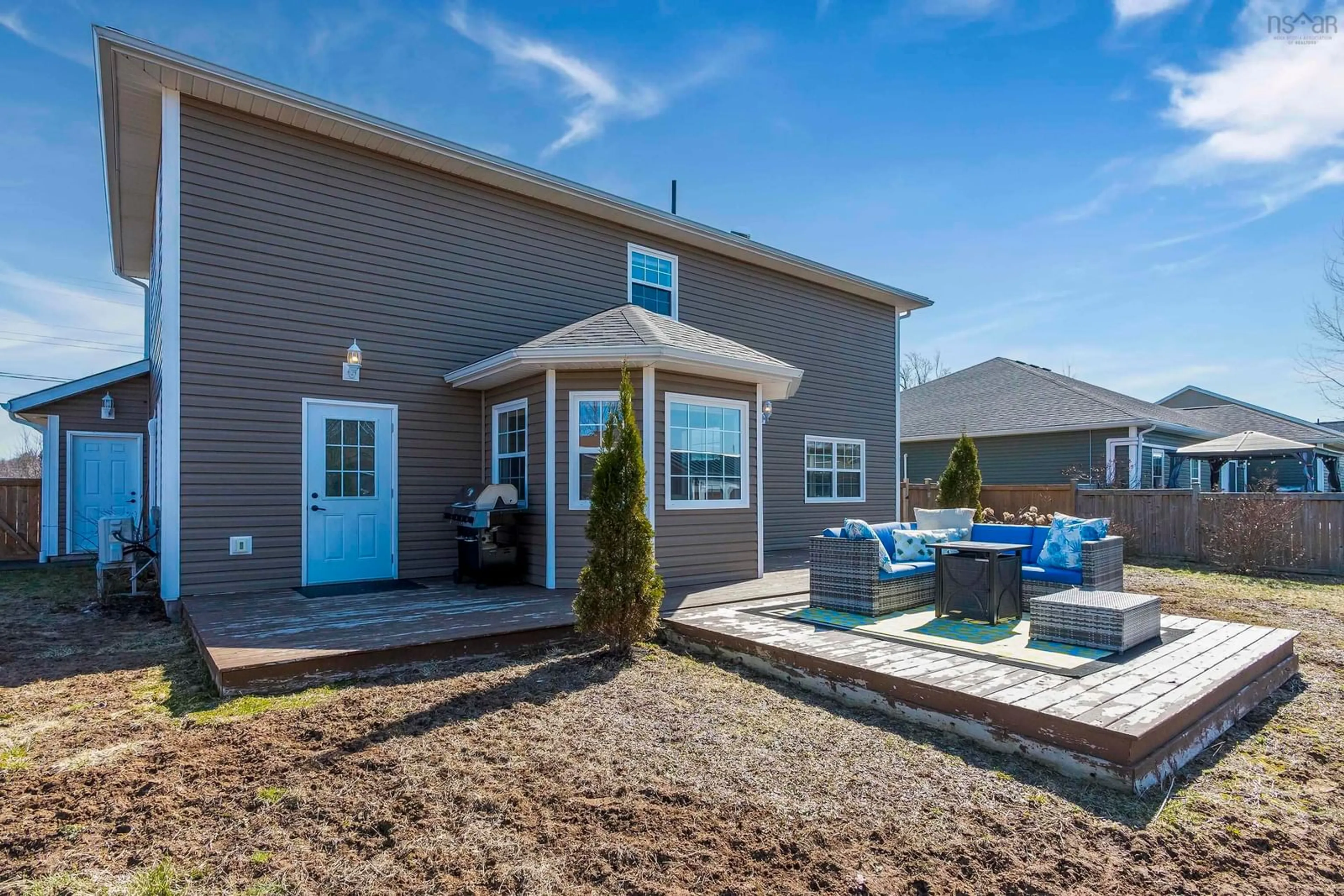 Patio, water/lake/river/ocean view for 1733 Greenwood Rd, Kingston Nova Scotia B0P 1R0