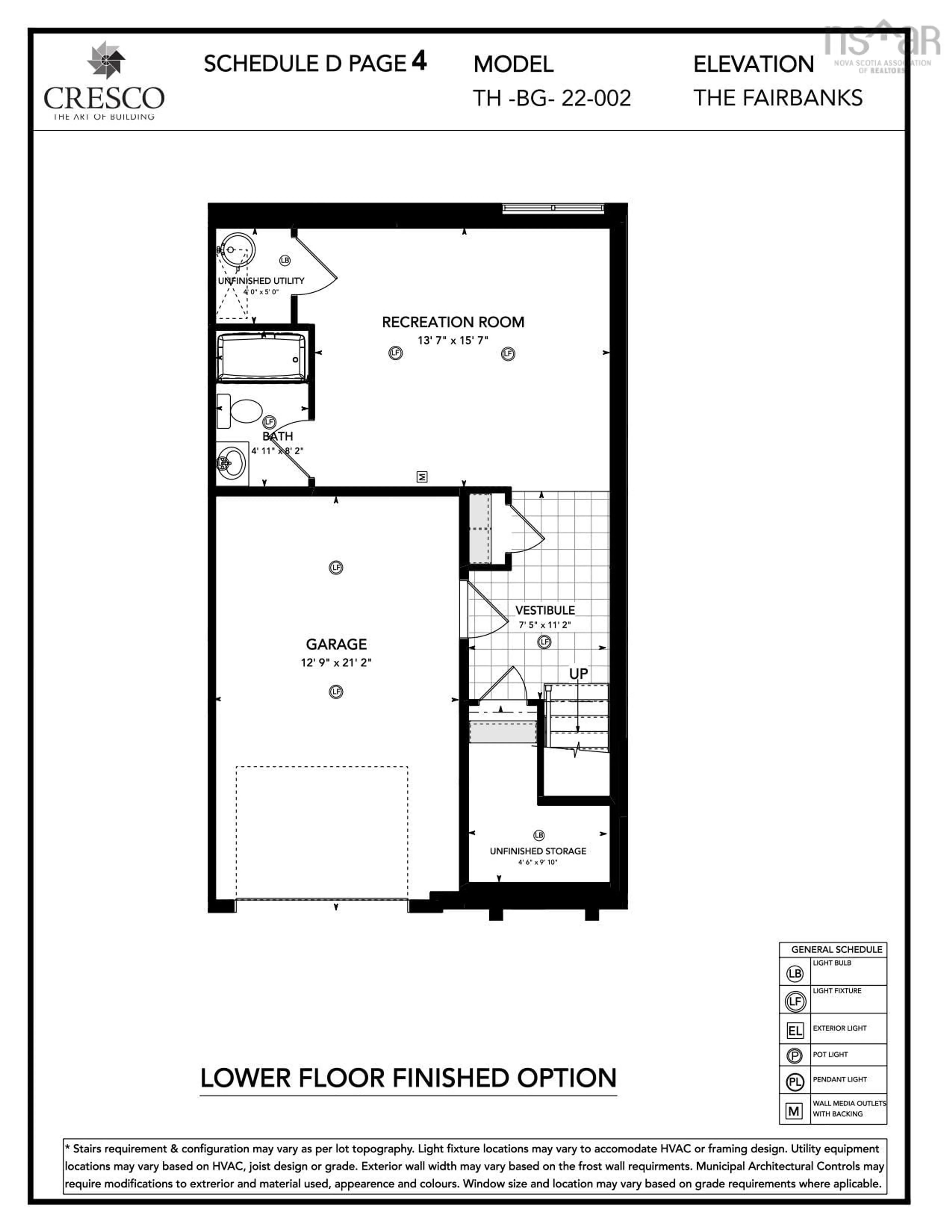 Floor plan for 137 Terrastone Ridge, Dartmouth Nova Scotia B2X 2E8