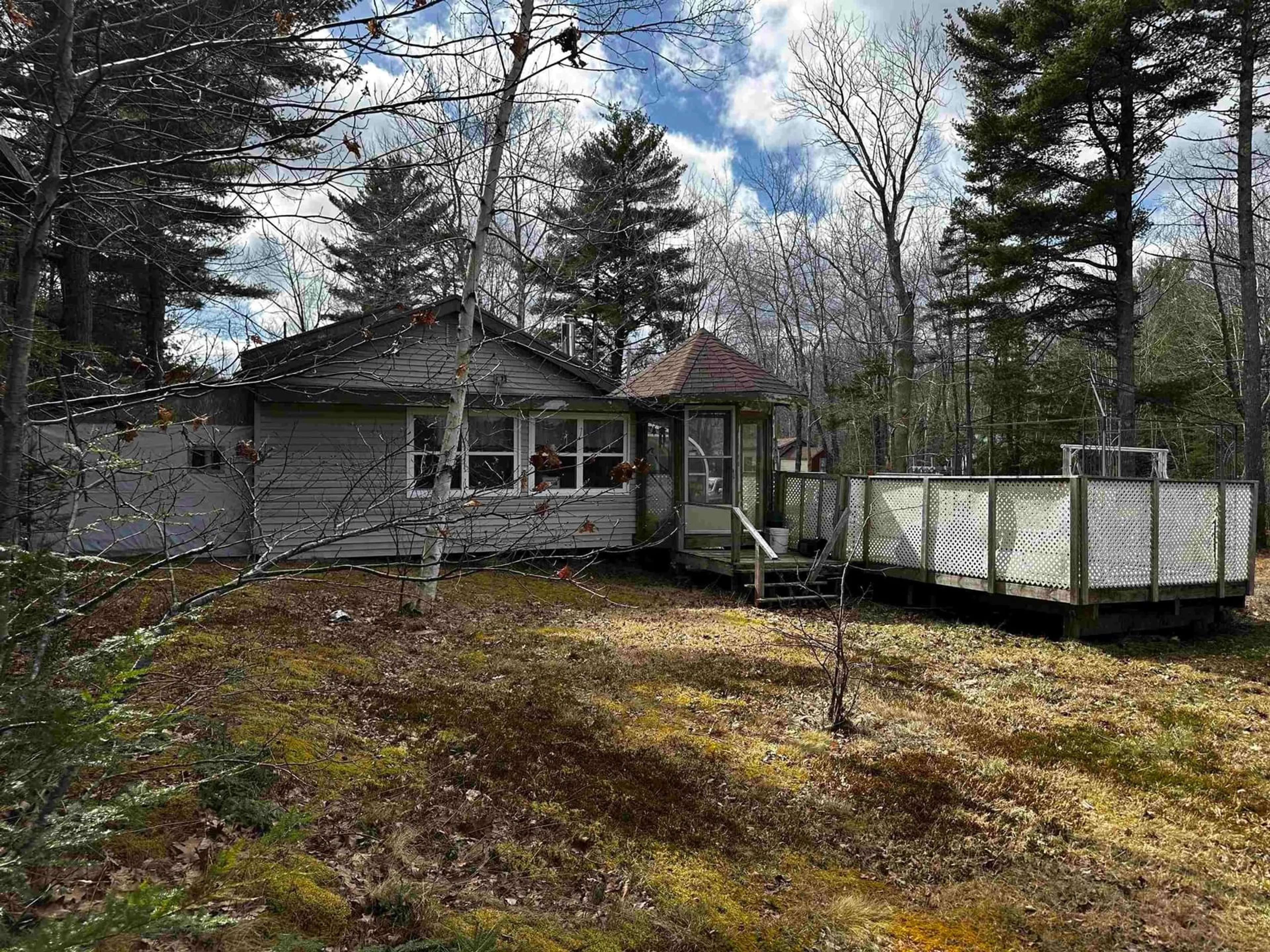 A pic from outside/outdoor area/front of a property/back of a property/a pic from drone, unknown for 214 Naugler Rd, Pine Grove Nova Scotia B4V 8E1