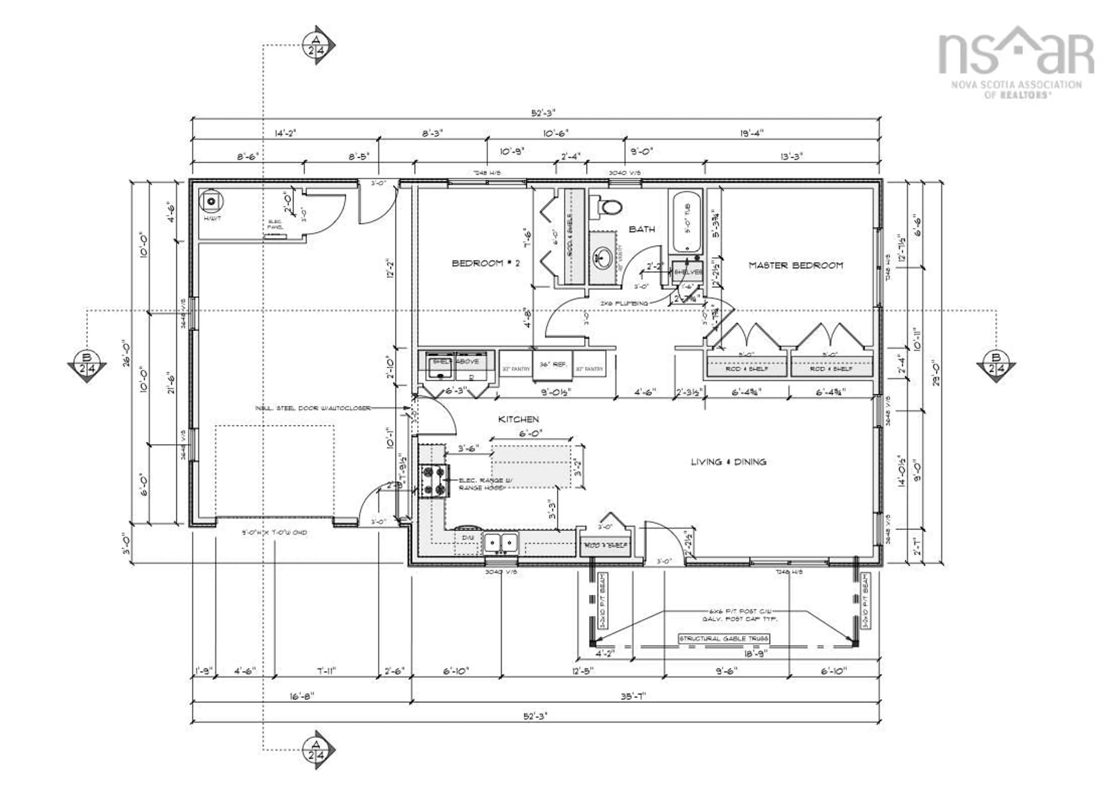 Floor plan for 132 Tyler Ave, Onslow Mountain Nova Scotia B6L 6A9