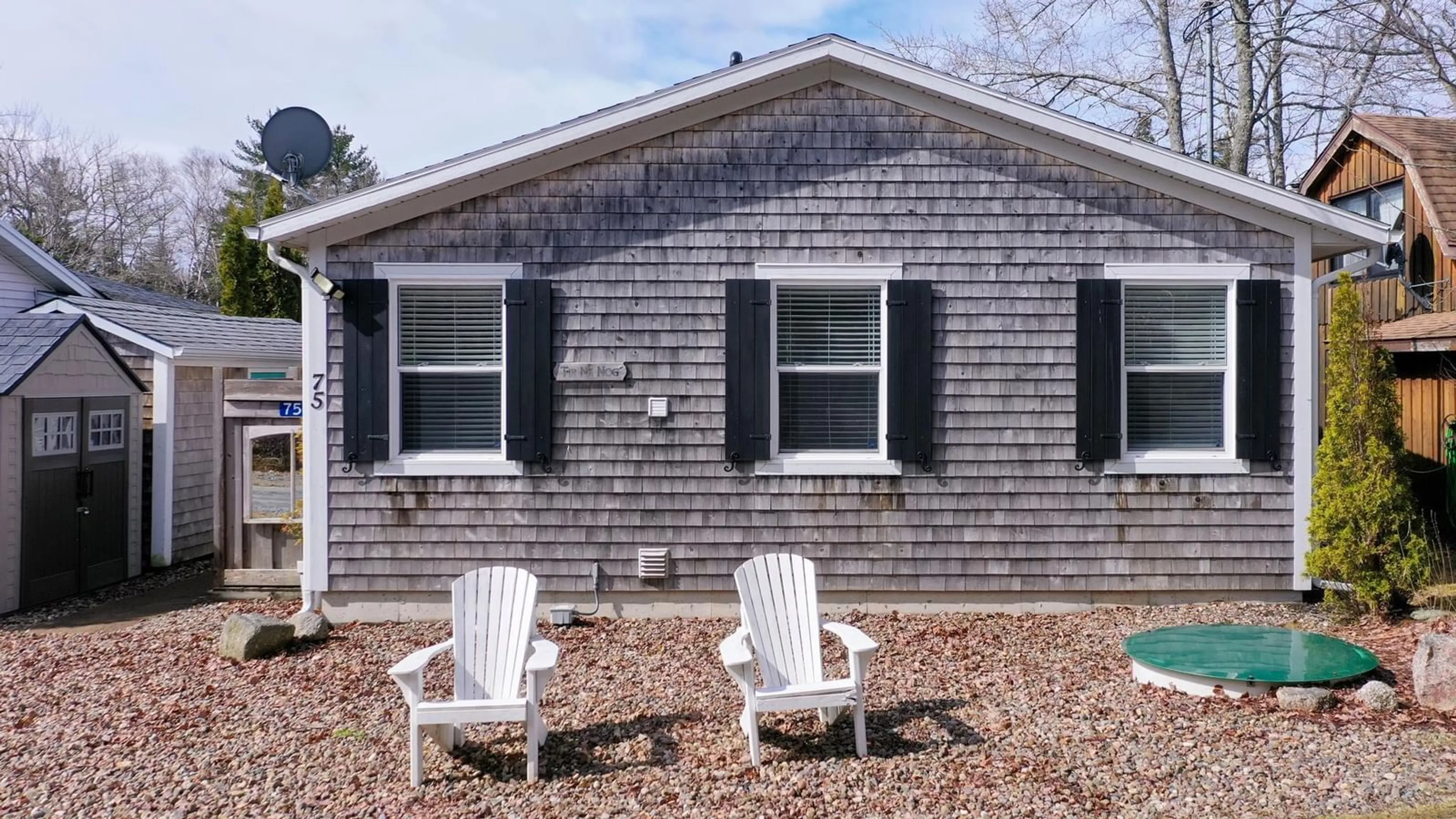 Home with vinyl exterior material, unknown for 75 Q12 Rd, Lake George Nova Scotia B0P 1C0
