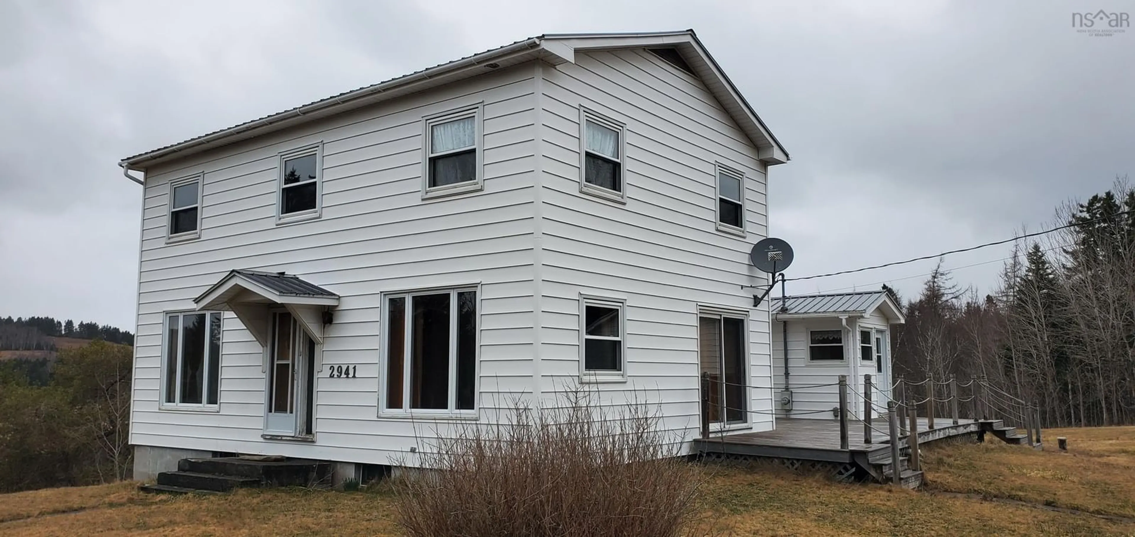 Home with vinyl exterior material, building for 2941 Apple River Rd, Apple River Nova Scotia B0M 1S0