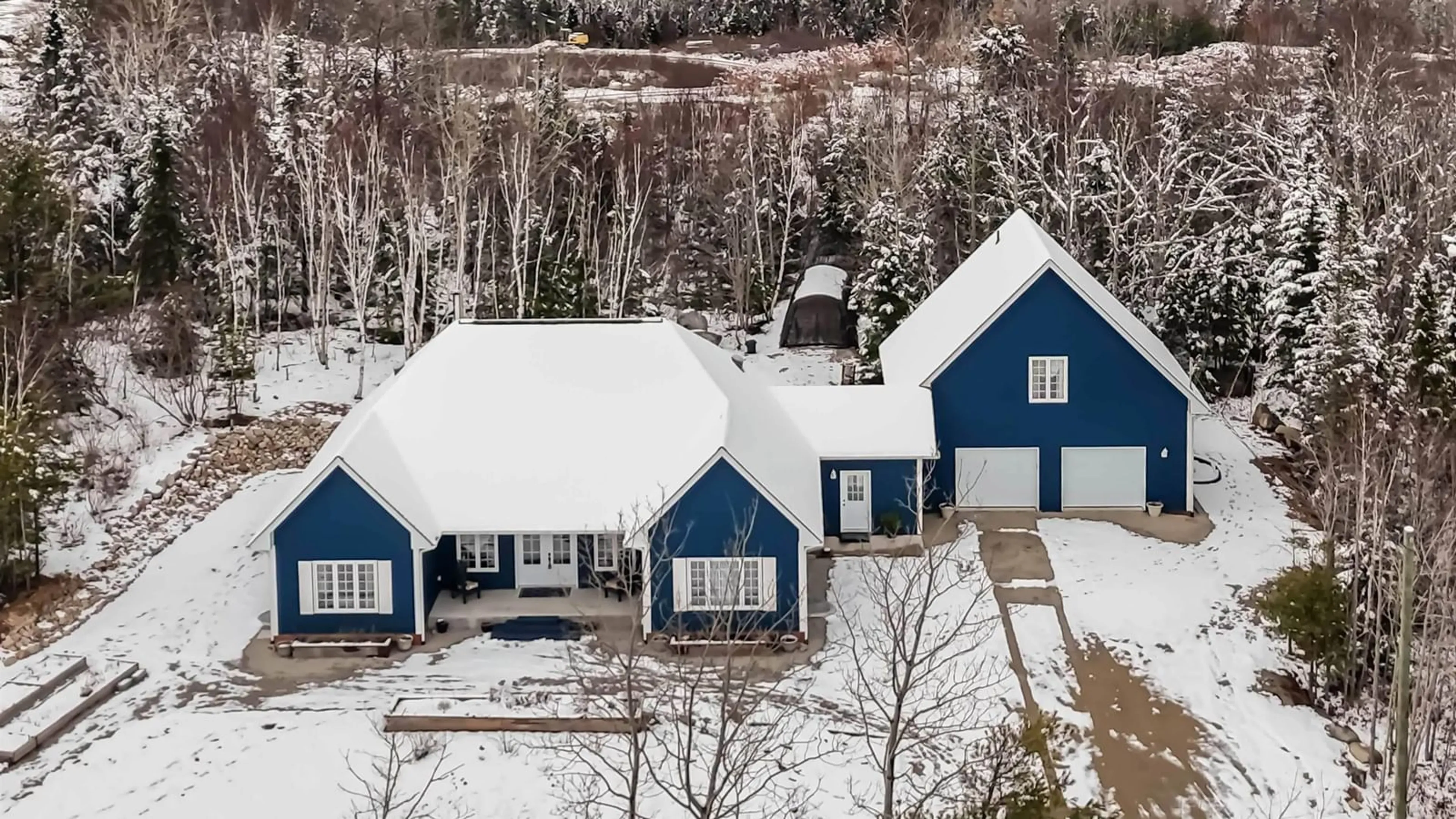 A pic from outside/outdoor area/front of a property/back of a property/a pic from drone, unknown for 113 Langille Estates Dr, Simms Settlement Nova Scotia B0J 1T0