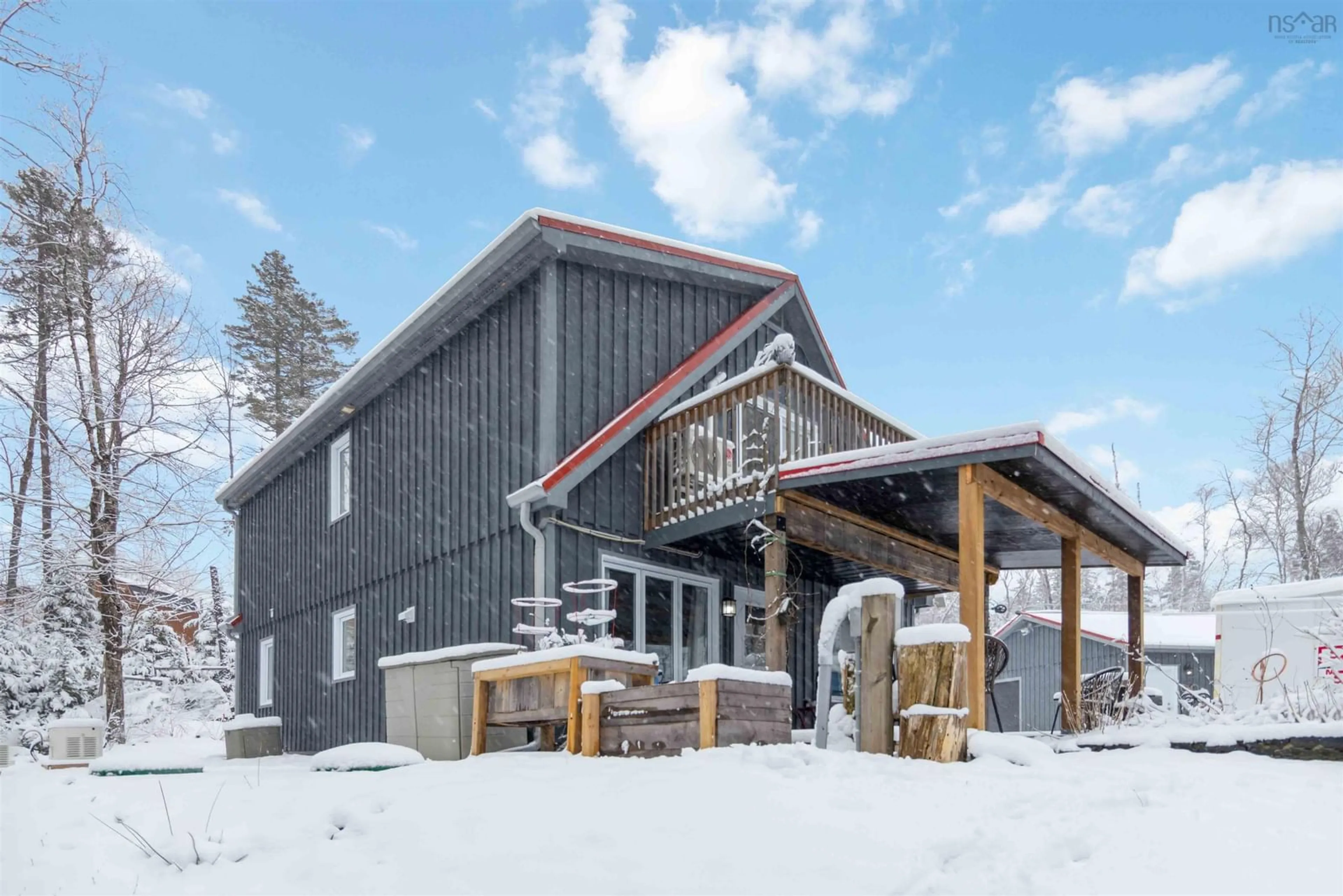 Patio, building for 62 Western Point Lane #4, East Uniacke Nova Scotia B0N 1Z0