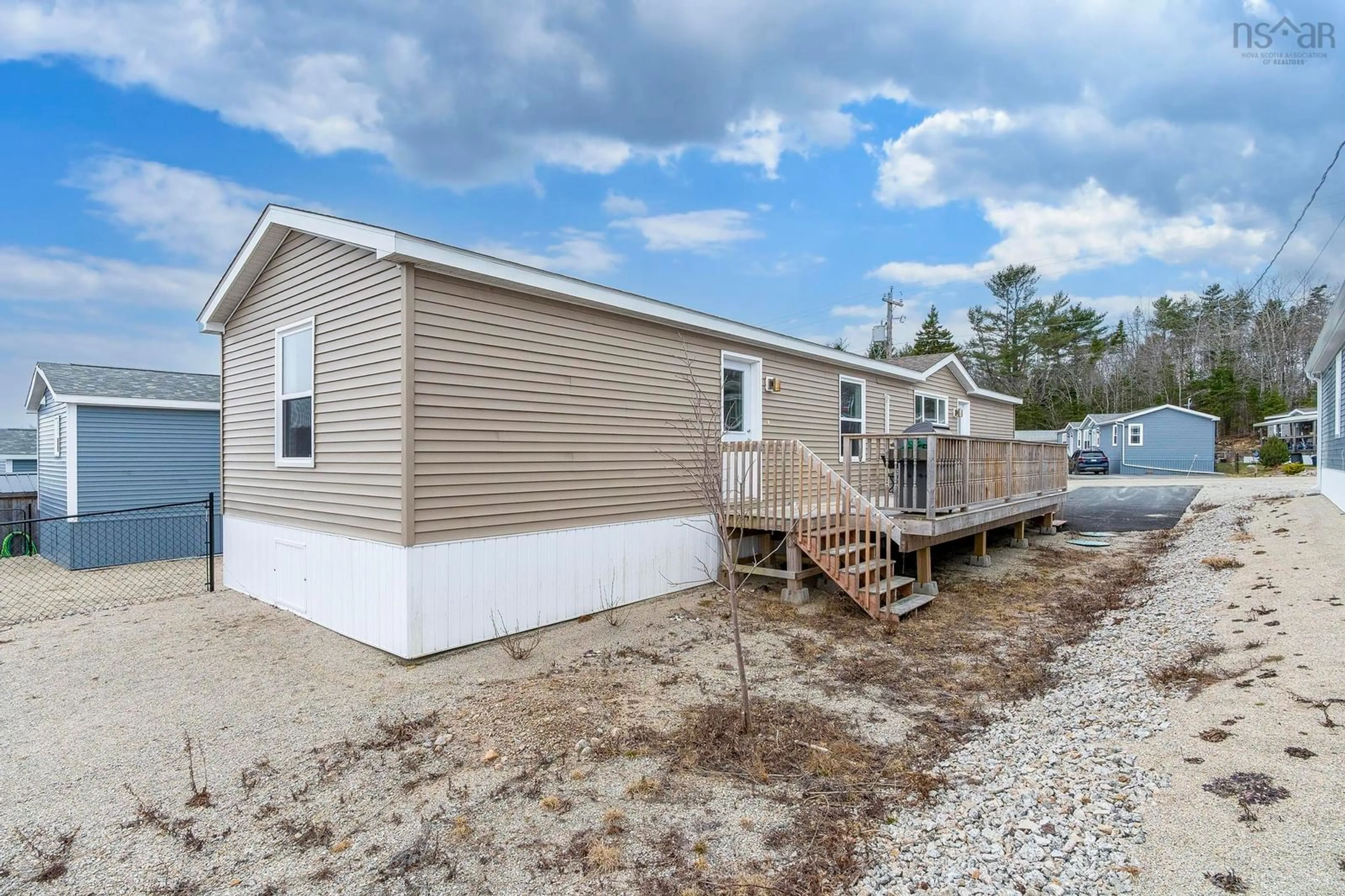 Home with vinyl exterior material, water/lake/river/ocean view for 26 Sea Glass Dr, Simms Settlement Nova Scotia B0J 1T0