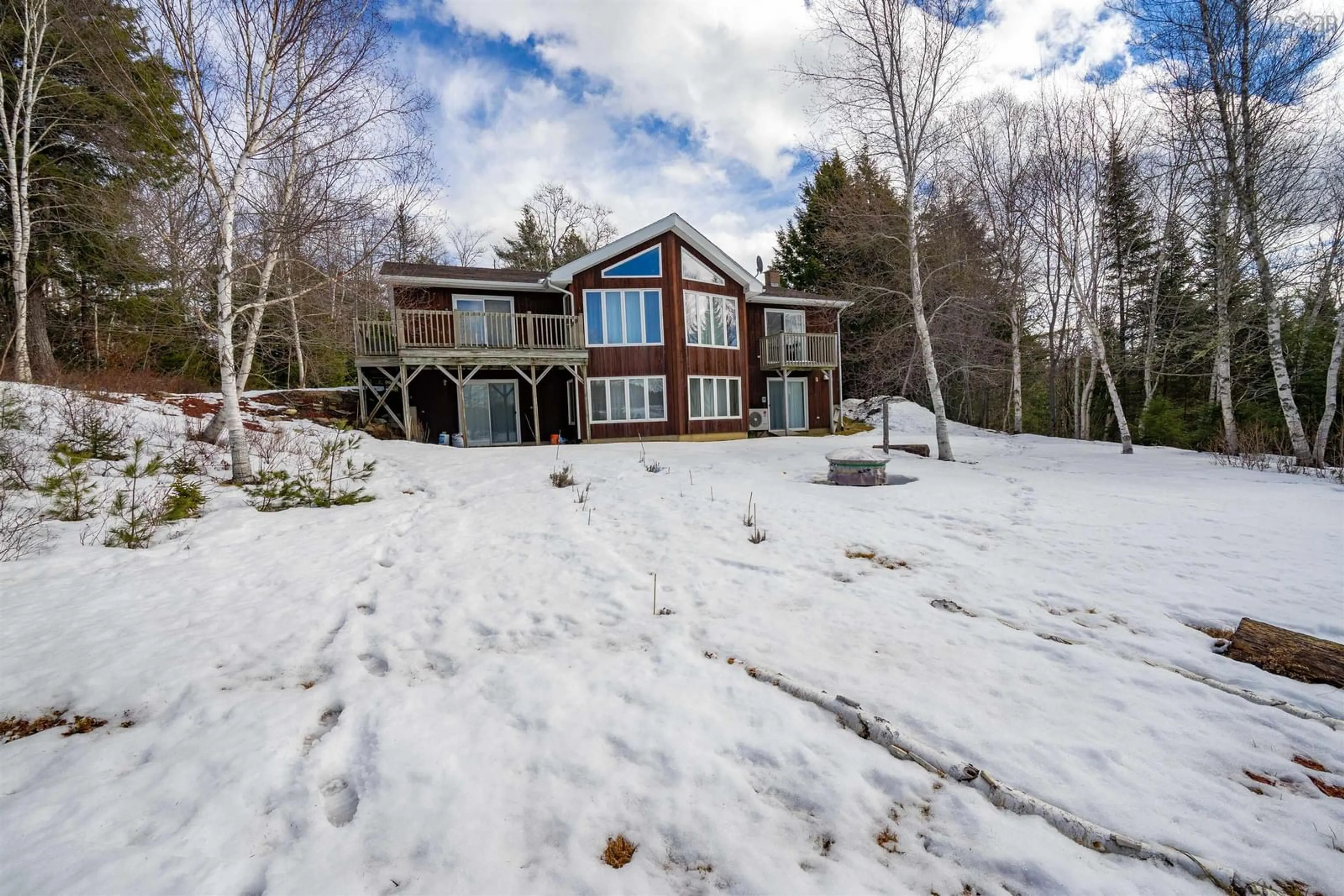 A pic from outside/outdoor area/front of a property/back of a property/a pic from drone, unknown for 52 Jefferson Rd, Laconia Nova Scotia B4V 5W5