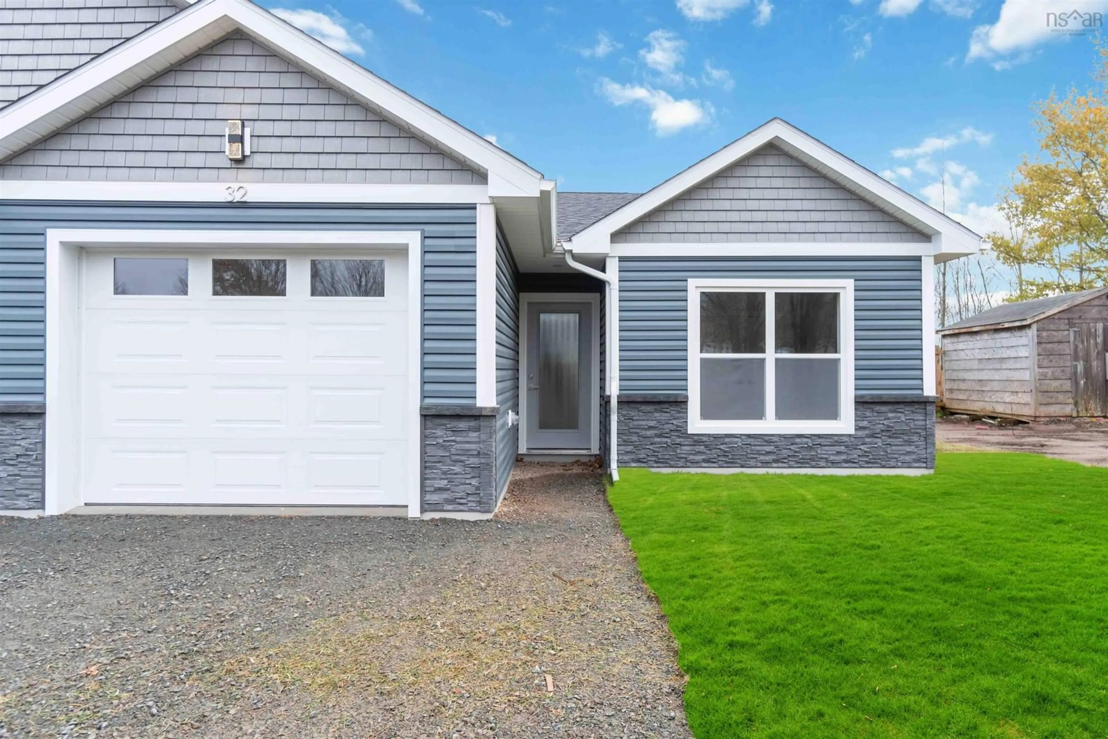 Home with vinyl exterior material, street for 36 Pemberton Ave, Garlands Crossing Nova Scotia B0N 2T0