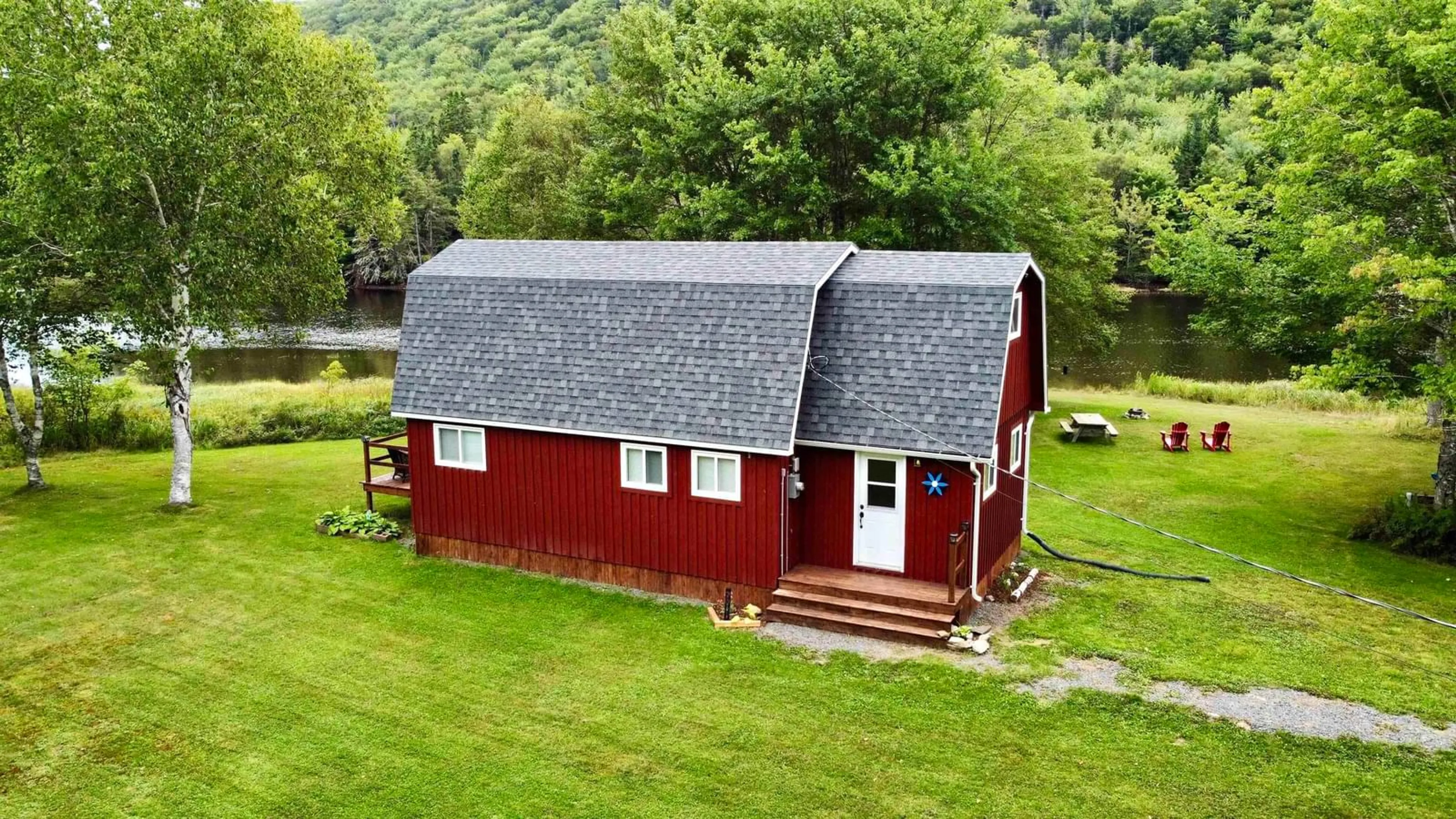 A pic from outside/outdoor area/front of a property/back of a property/a pic from drone, building for 16763 Hwy 316, Country Harbour Mines Nova Scotia B0H 1J0