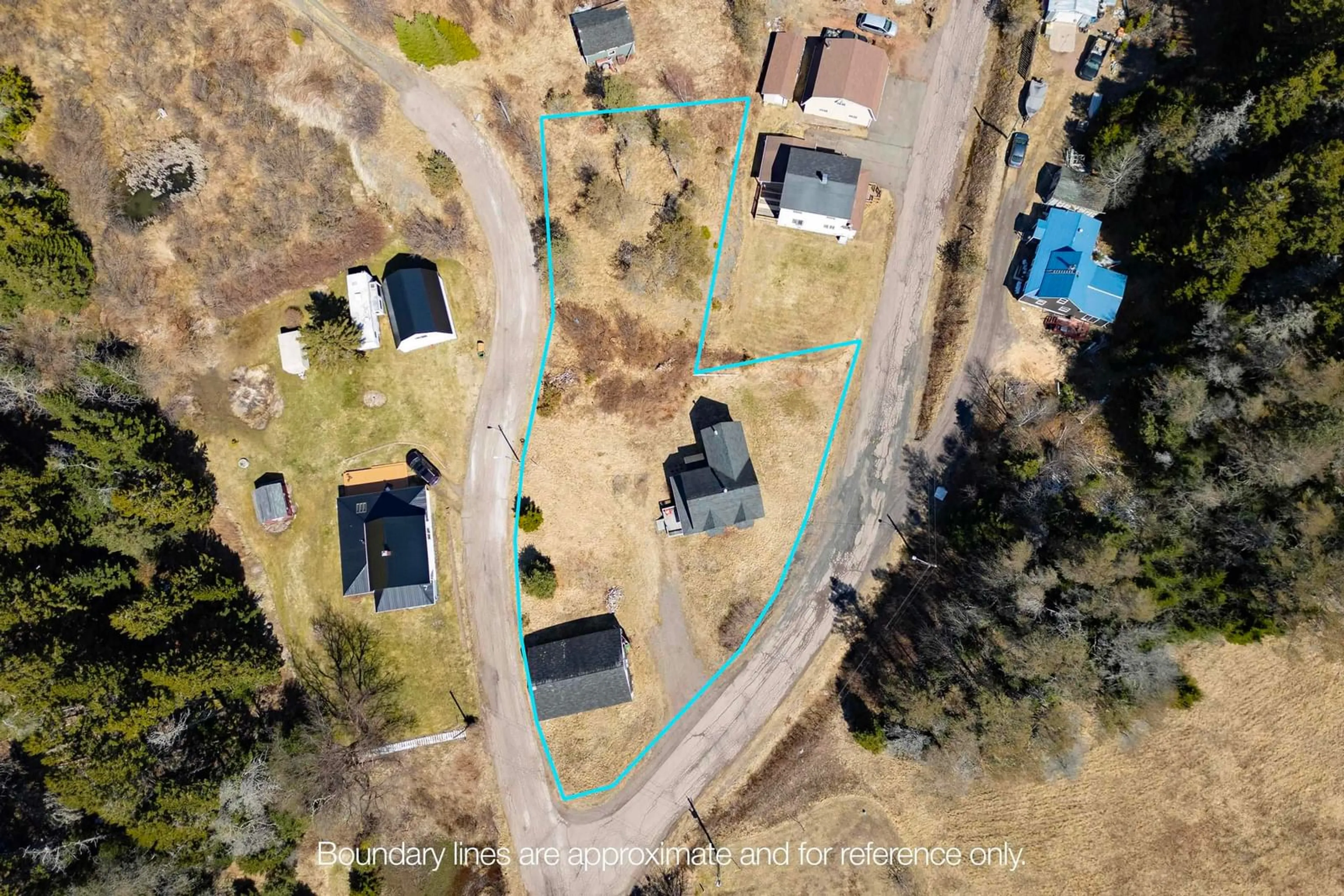 A pic from outside/outdoor area/front of a property/back of a property/a pic from drone, street for 212 Brook Rd, Port Greville Nova Scotia B0M 1T0