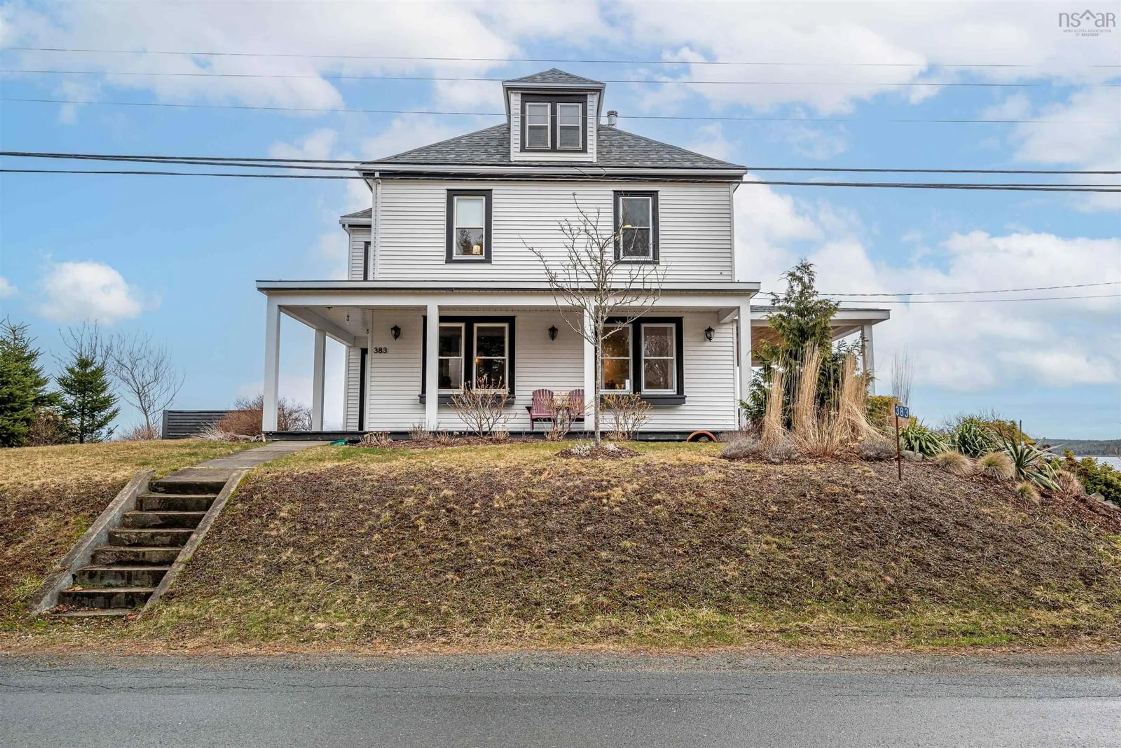 A pic from outside/outdoor area/front of a property/back of a property/a pic from drone, street for 383 Kingsburg Rd, Lower Rose Bay Nova Scotia B0J 2X0
