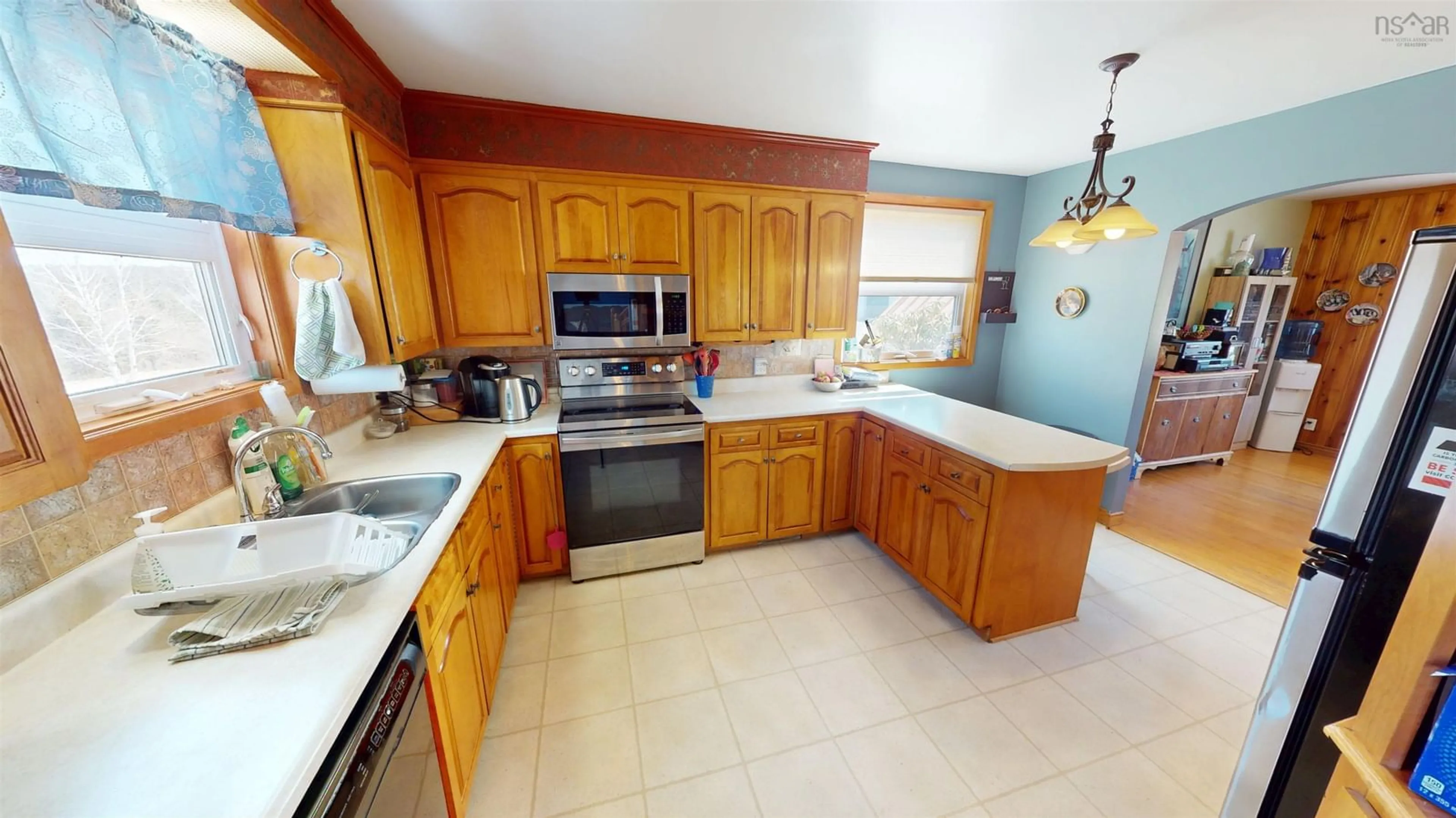 Standard kitchen, ceramic/tile floor for 1981 Antigonish Guysborough Rd, Marydale Nova Scotia B0H 1X0