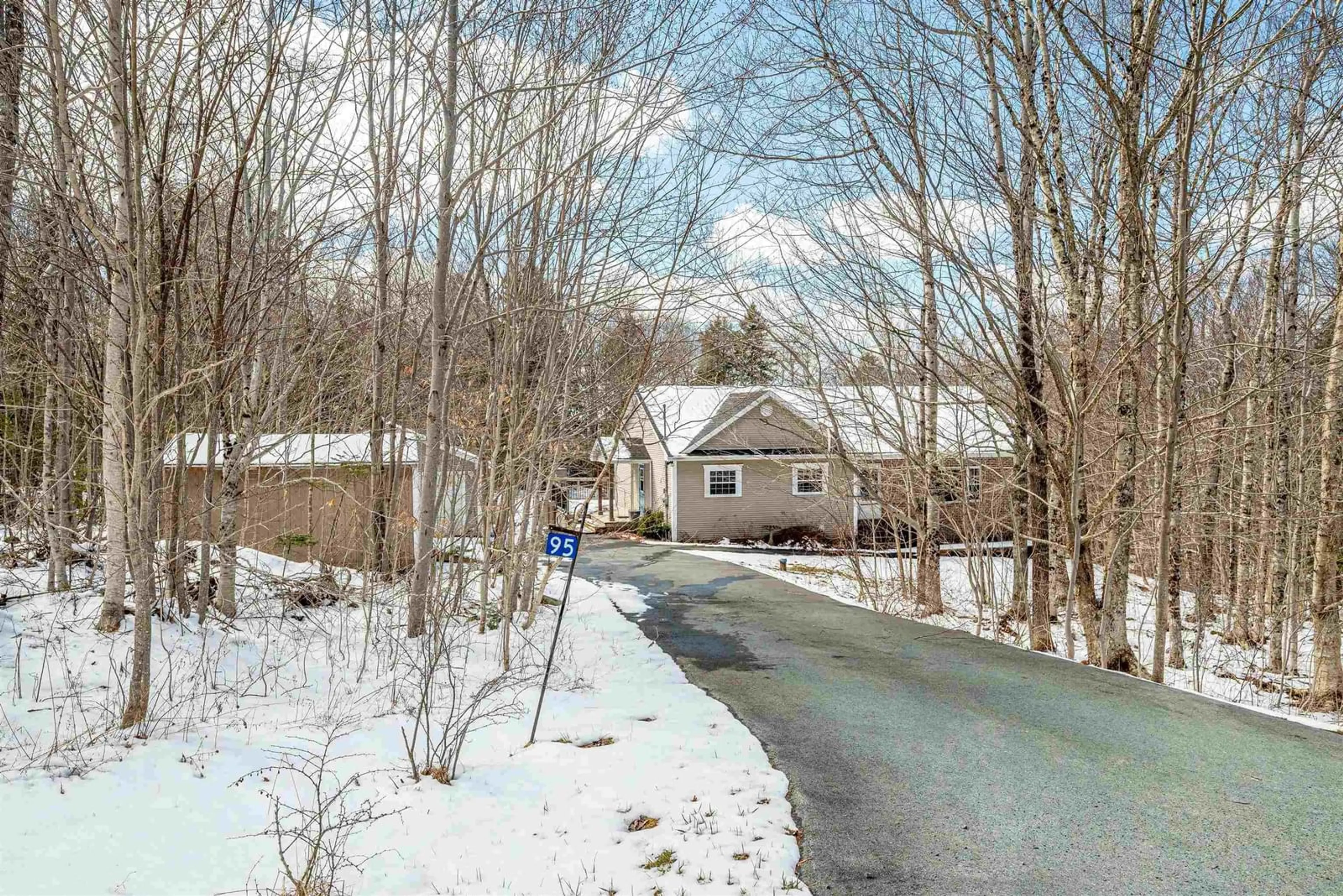 A pic from outside/outdoor area/front of a property/back of a property/a pic from drone, street for 95 Birch Hill Run, Upper Sackville Nova Scotia B4E 3G8